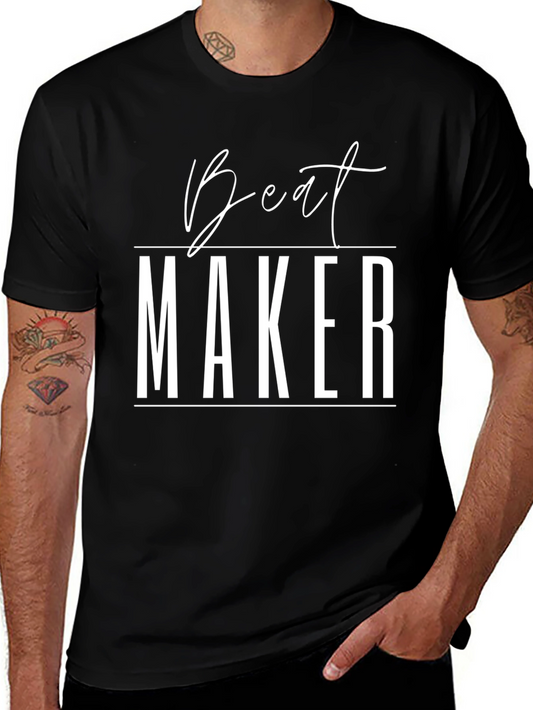 Beat Maker Graphic Tee - Stylish Music Producer Shirt