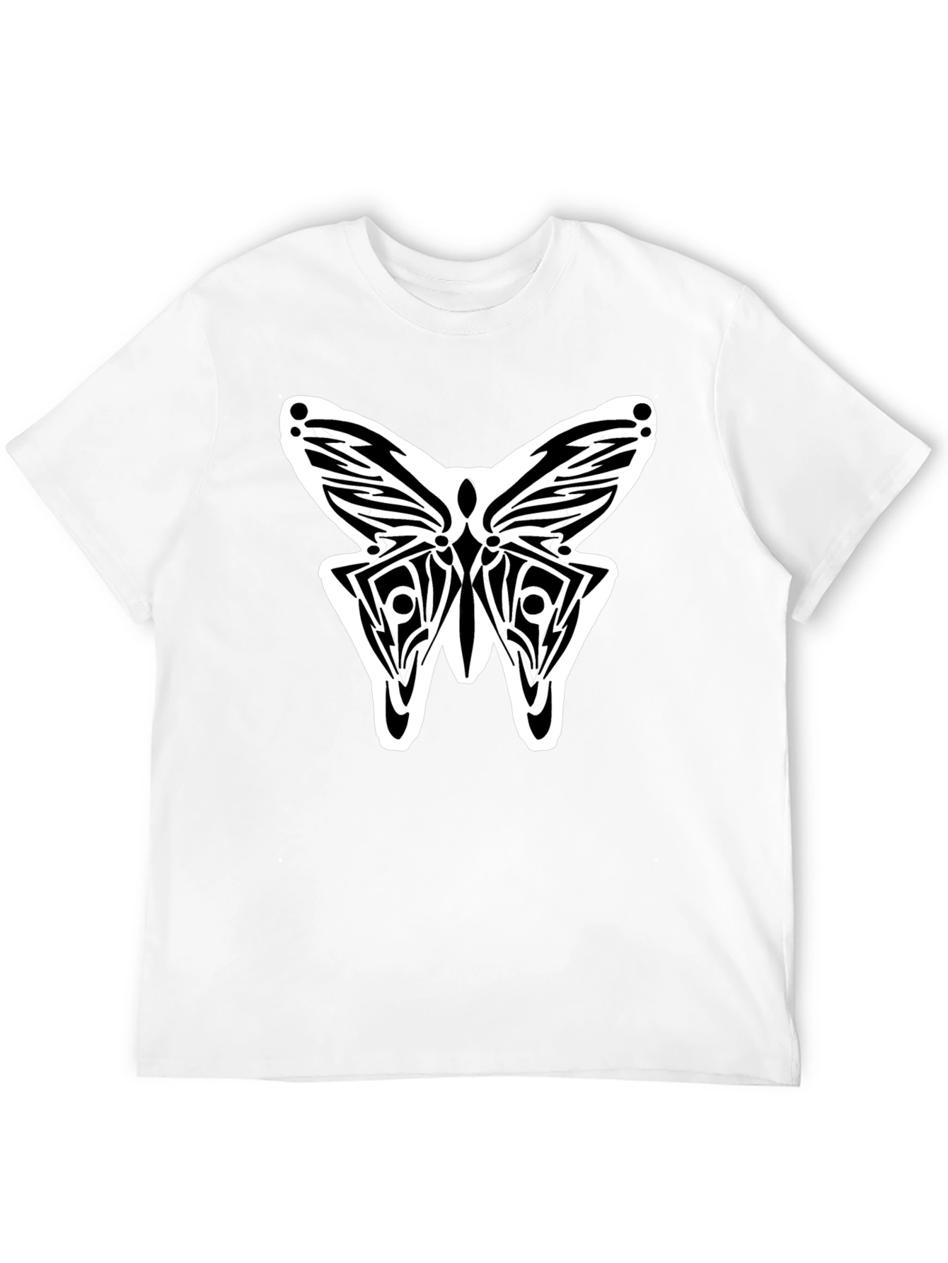 Butterfly Graphic Black T-Shirt | Unique Design