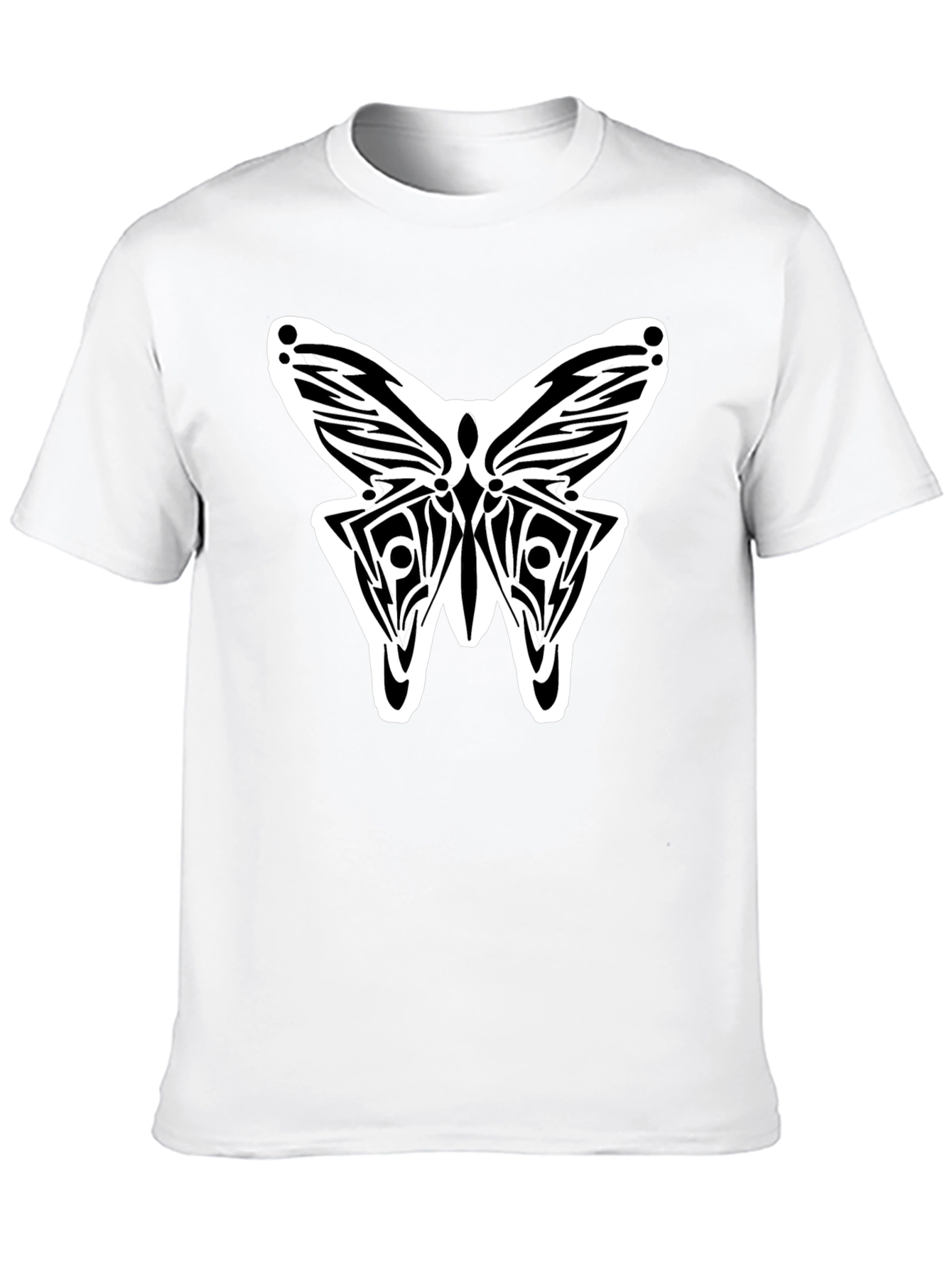 Butterfly Graphic Black T-Shirt | Unique Design