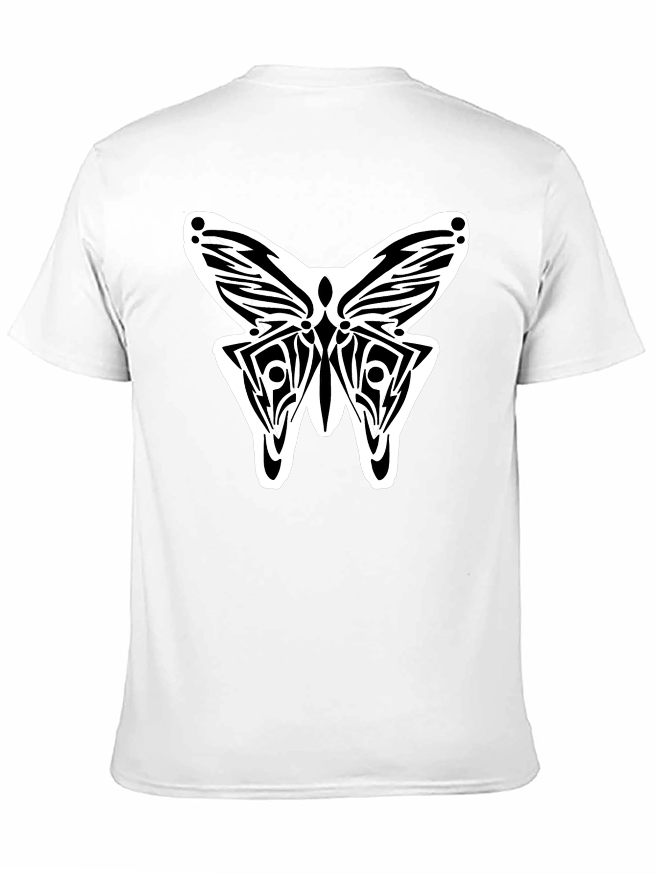 Butterfly Graphic Black T-Shirt | Unique Design