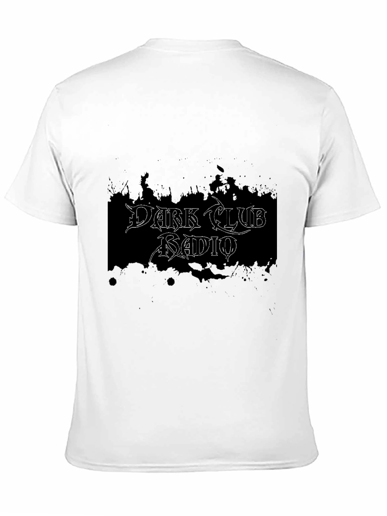 Dark Club Radio Black Graphic Tee