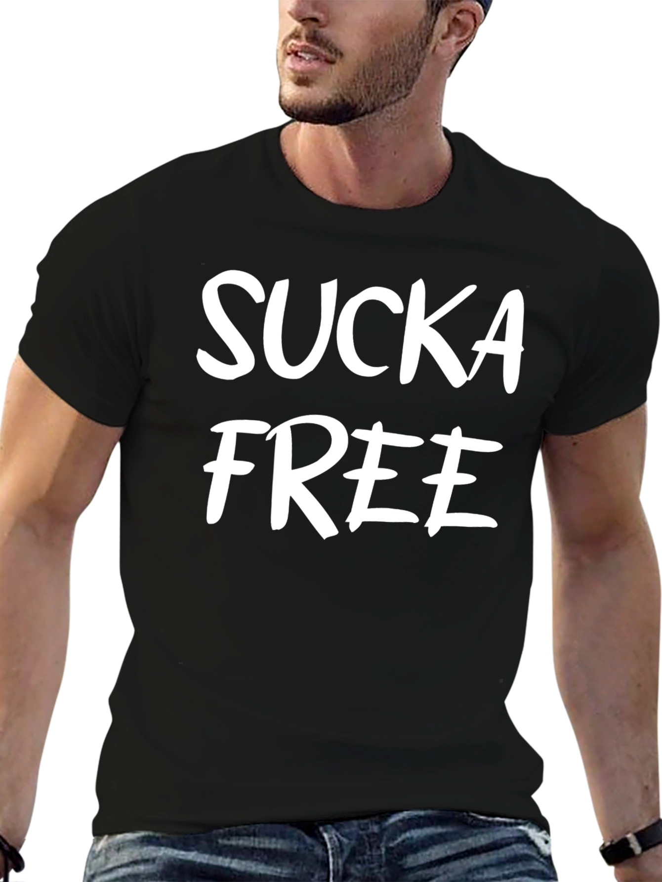 Sucka Free Graphic Tee - Casual Style
