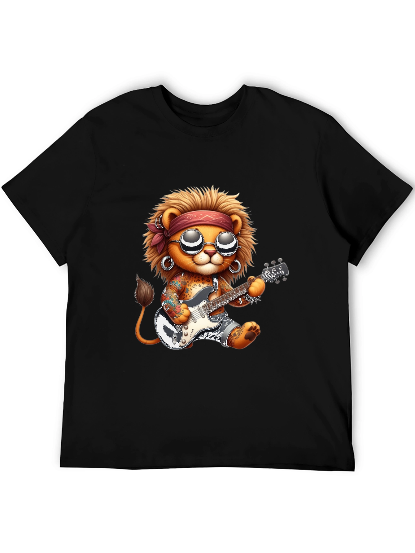 Rockin Lion Graphic Tee