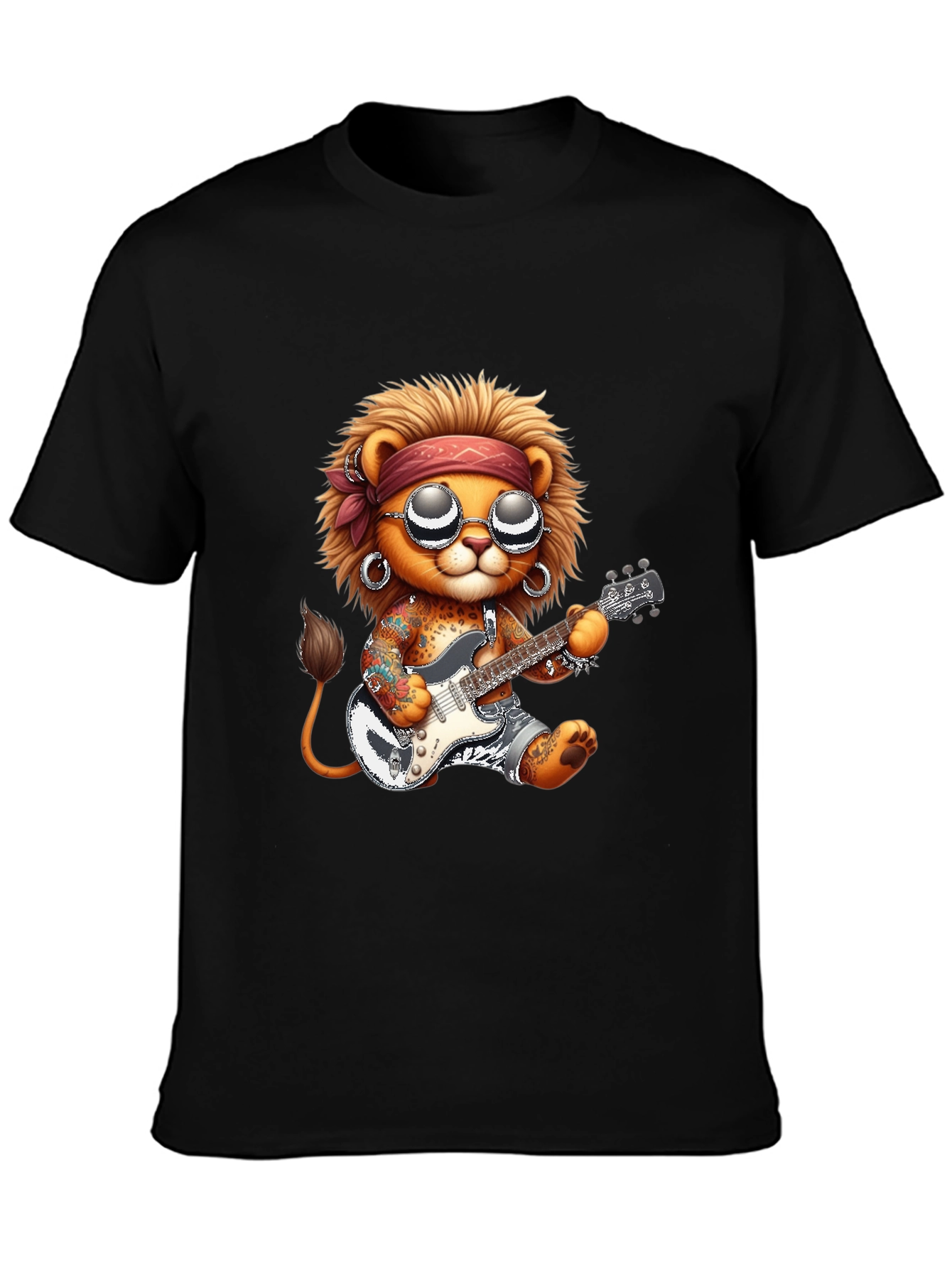 Rockin Lion Graphic Tee