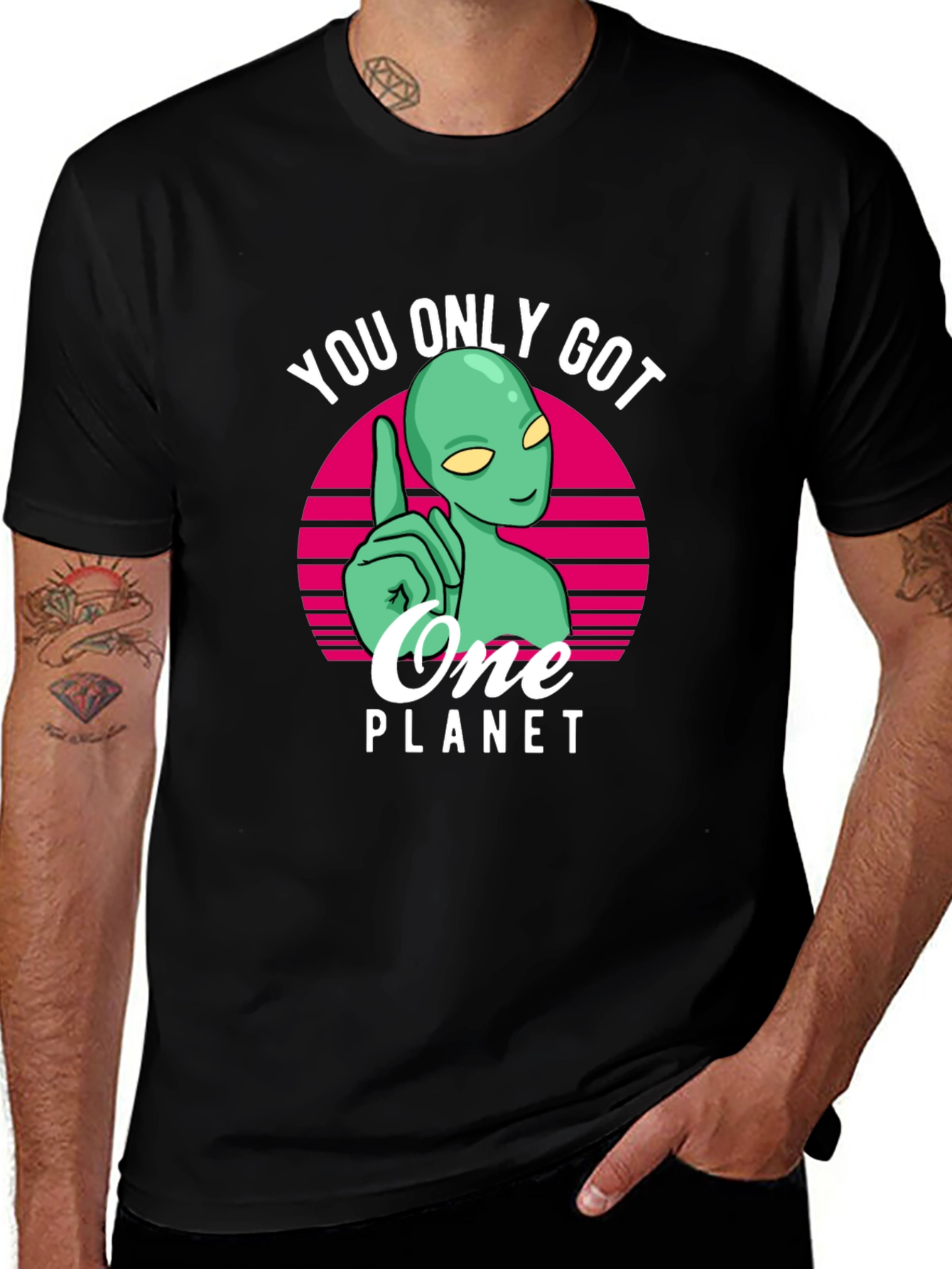 You Only Got One Planet Alien T-Shirt