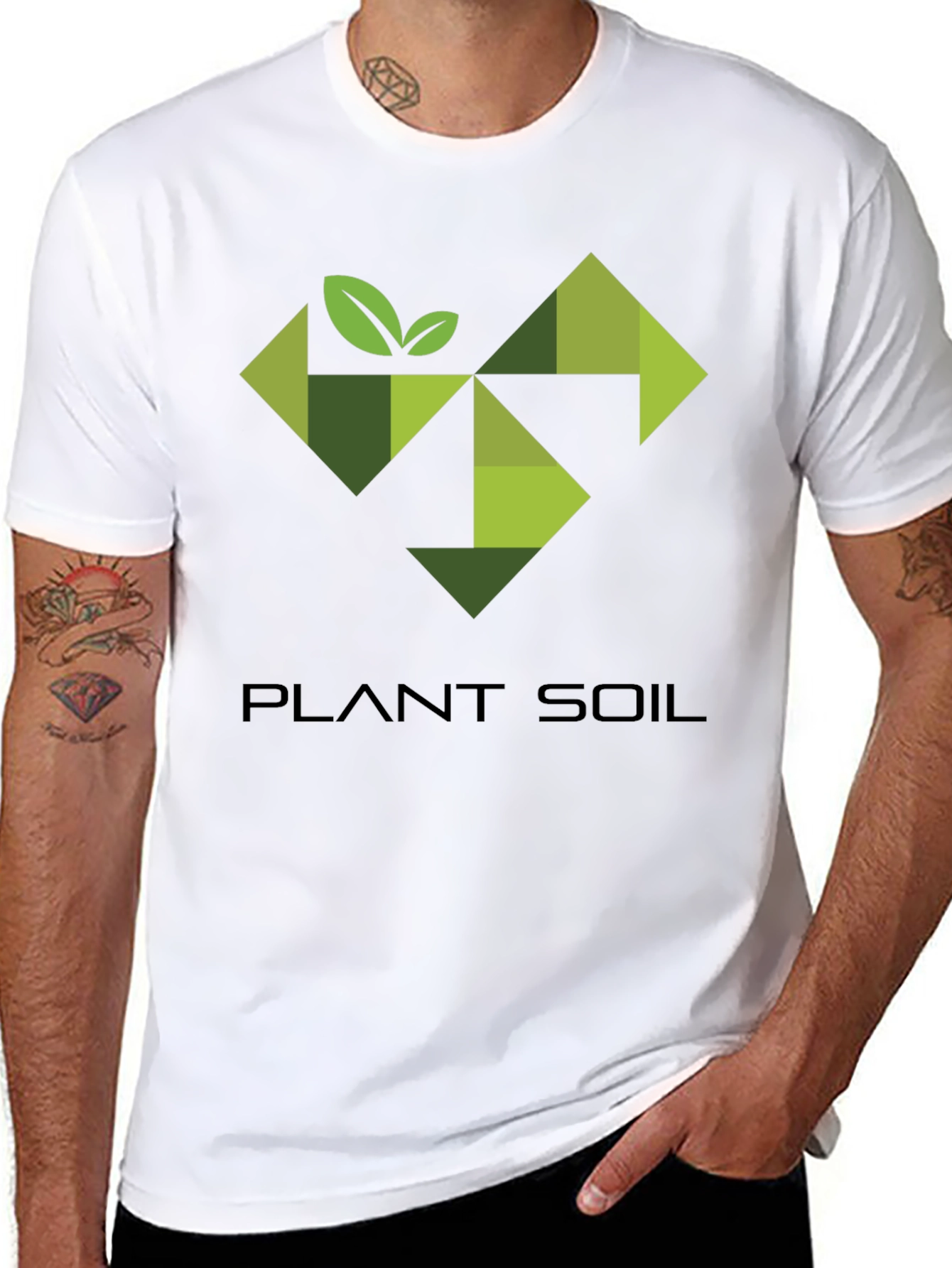 Plant Soil Graphic T-Shirt - Eco Friendly Design