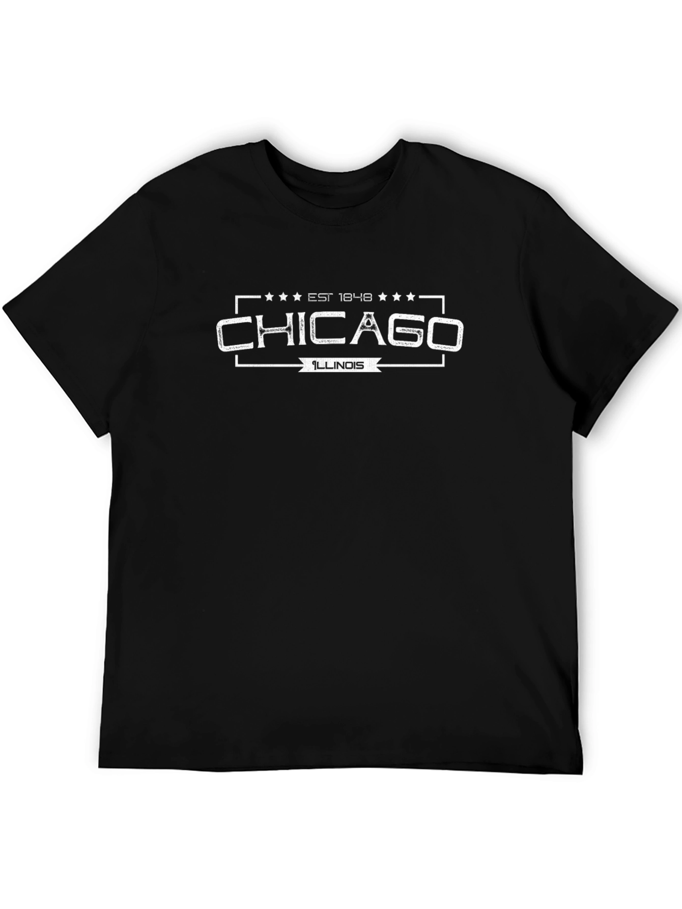 Chicago Illinois Est. 1848 Graphic T-Shirt