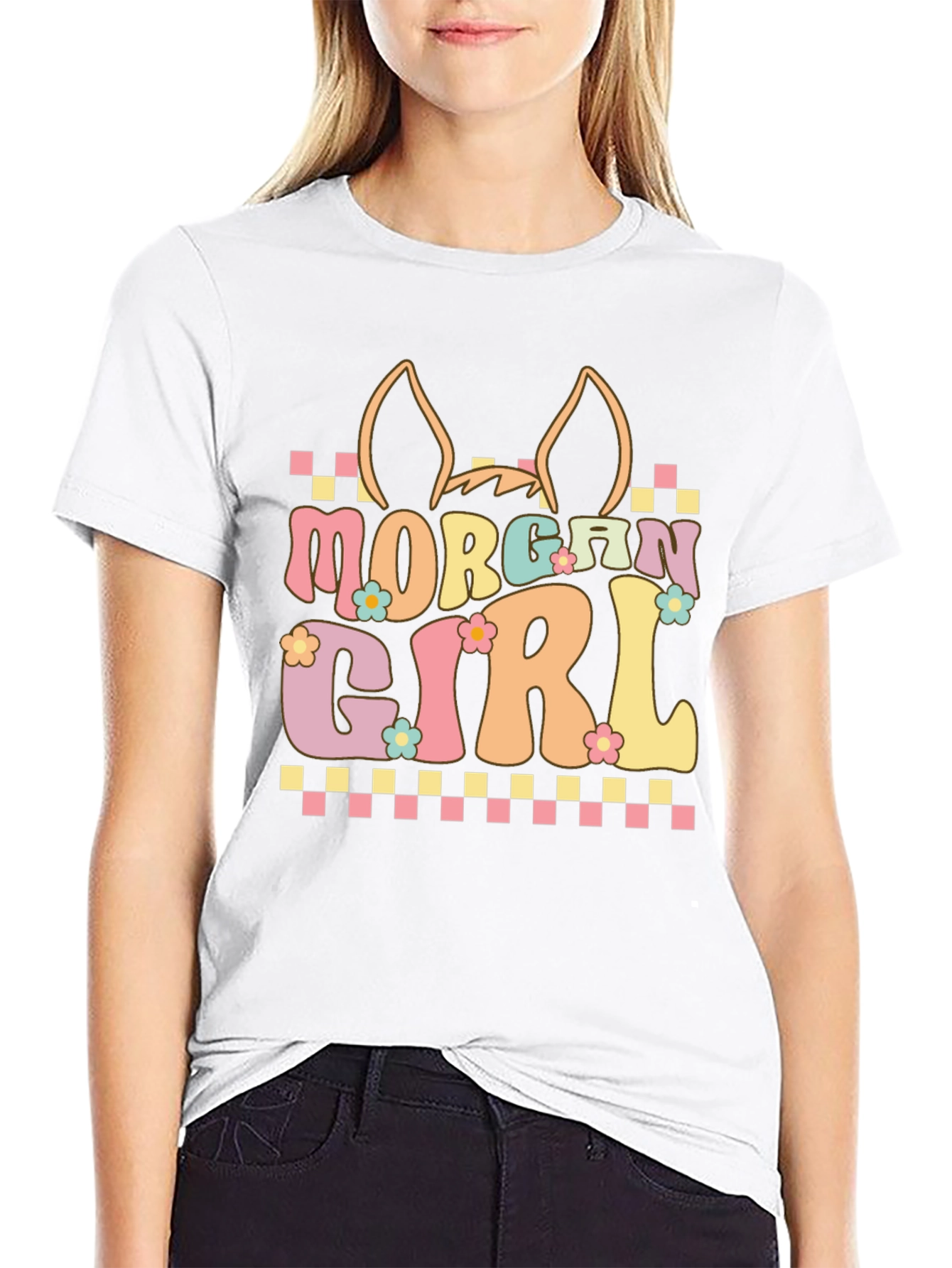 Morgan Girl Horse Lover Tee