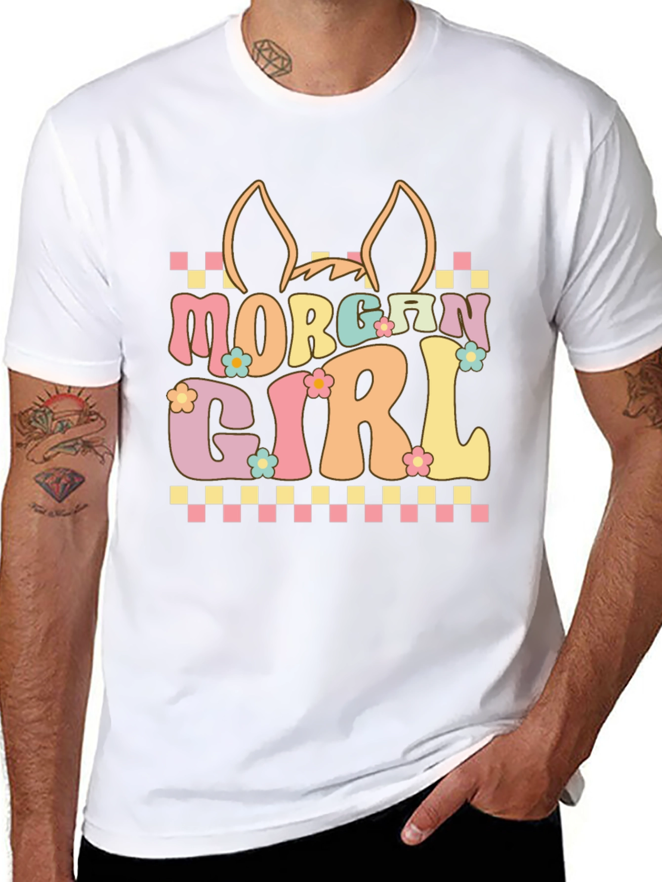 Morgan Girl Horse Lover Tee