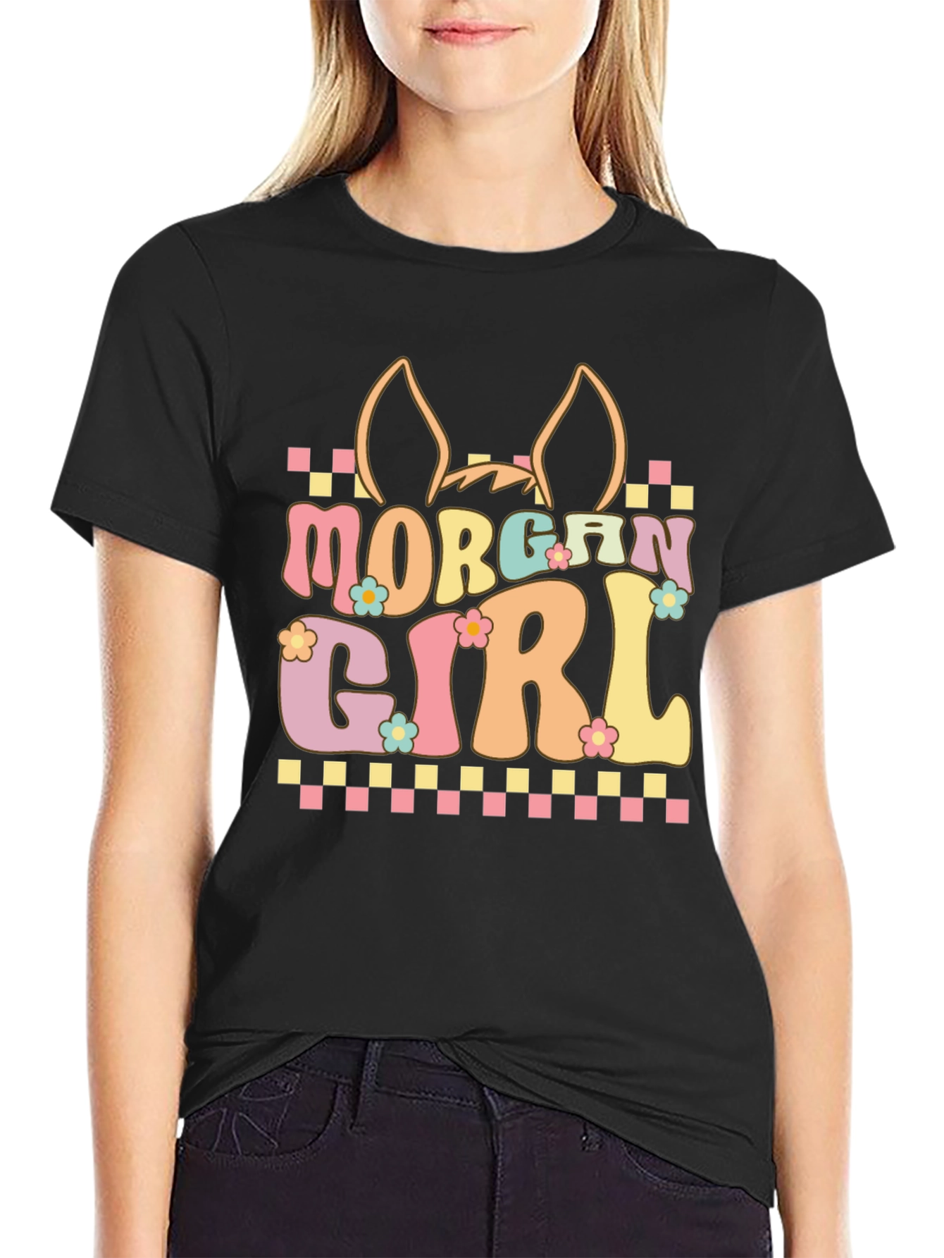 Morgan Girl Horse Lover Tee