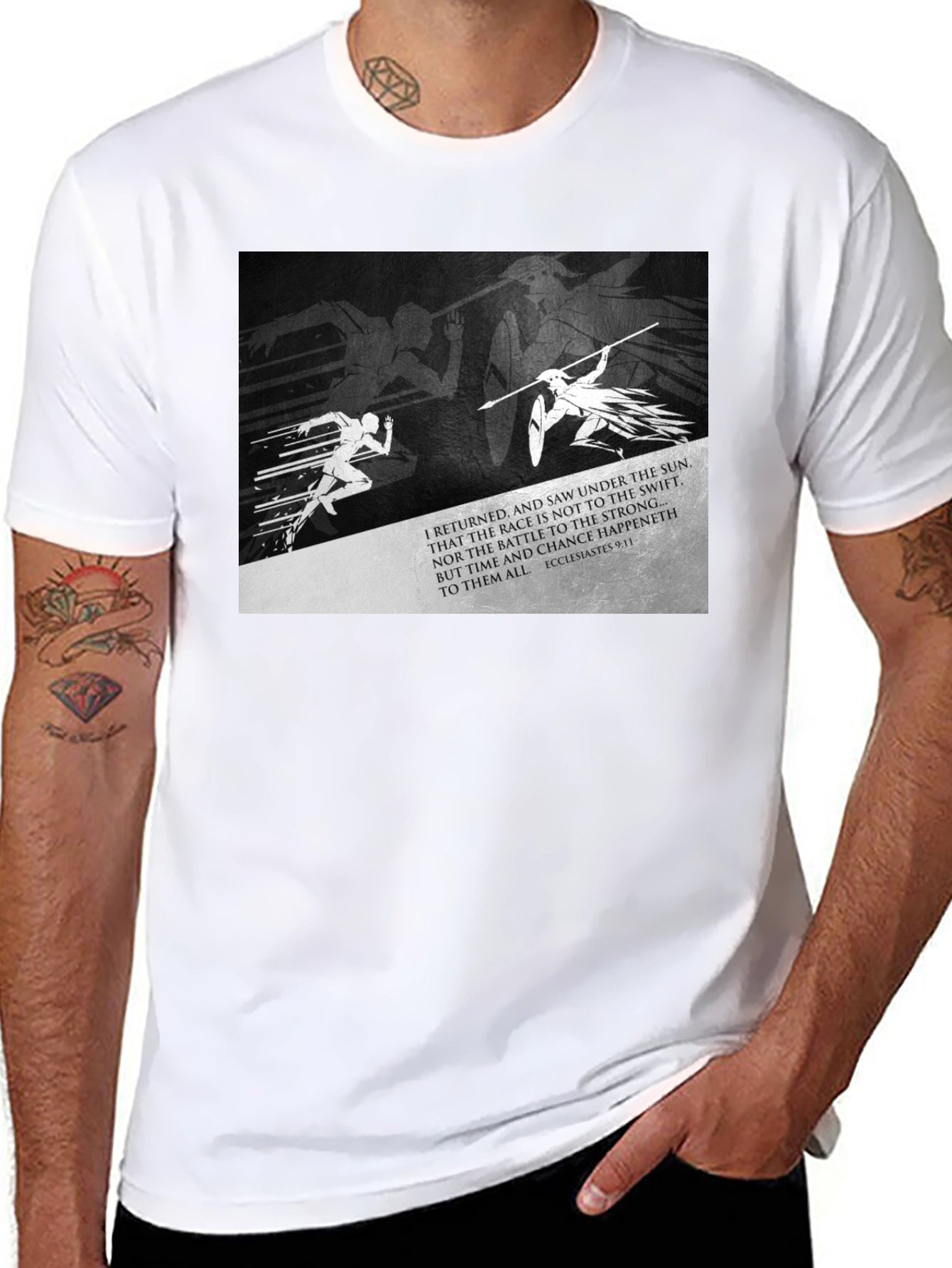 Motivational Scripture T-Shirt - Time and Chance