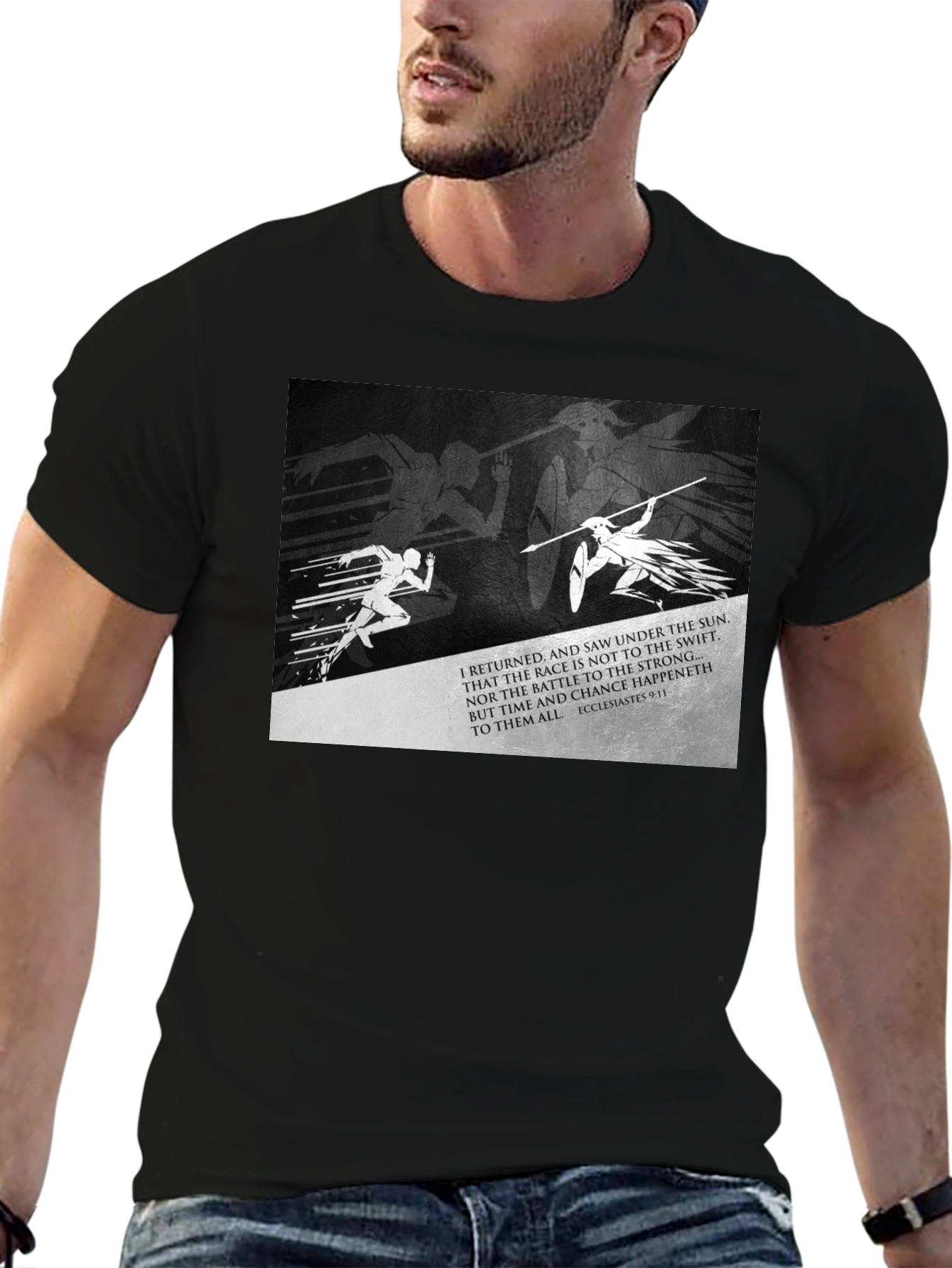 Motivational Scripture T-Shirt - Time and Chance