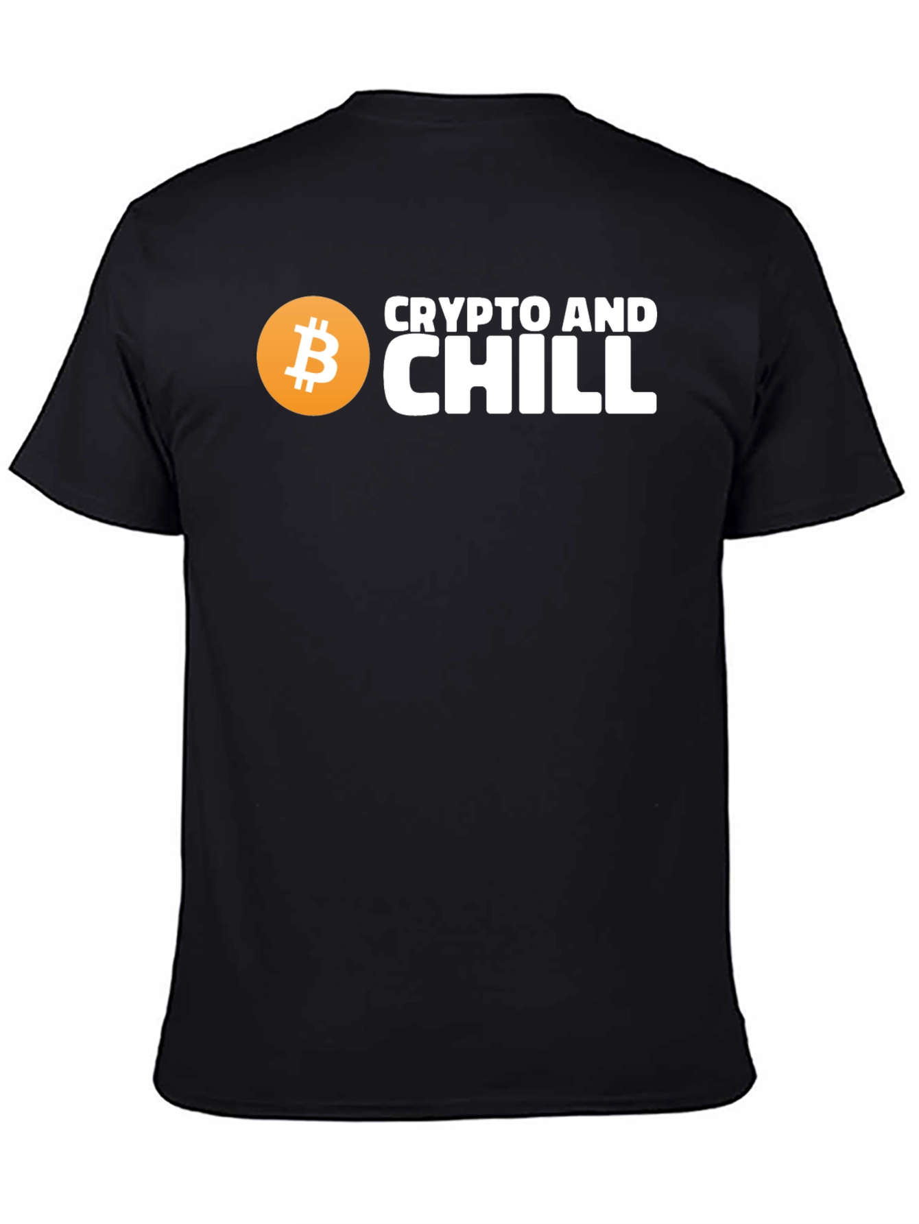 Crypto and Chill Black T-Shirt