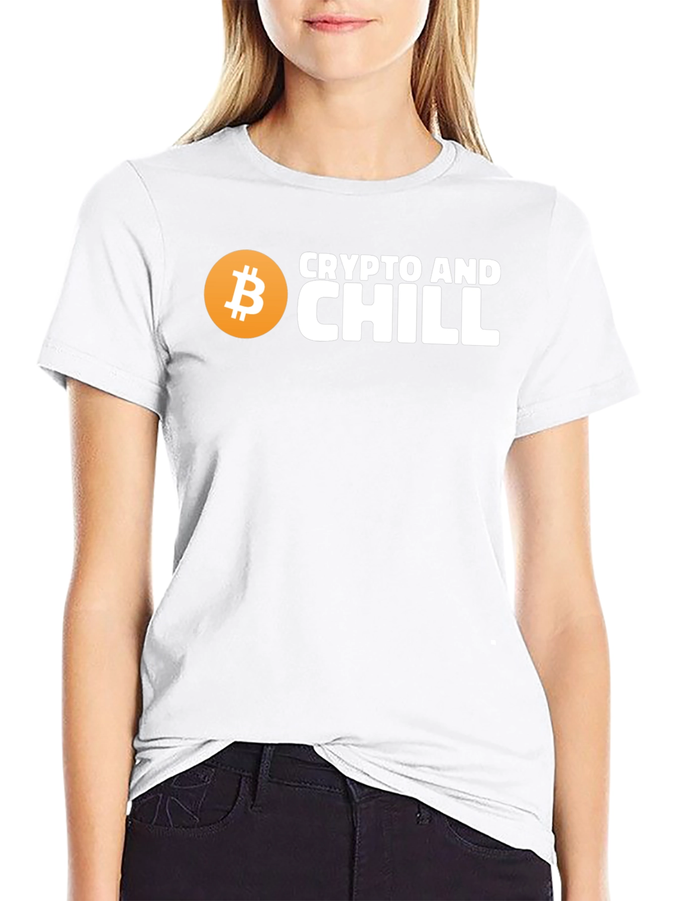 Crypto and Chill Black T-Shirt