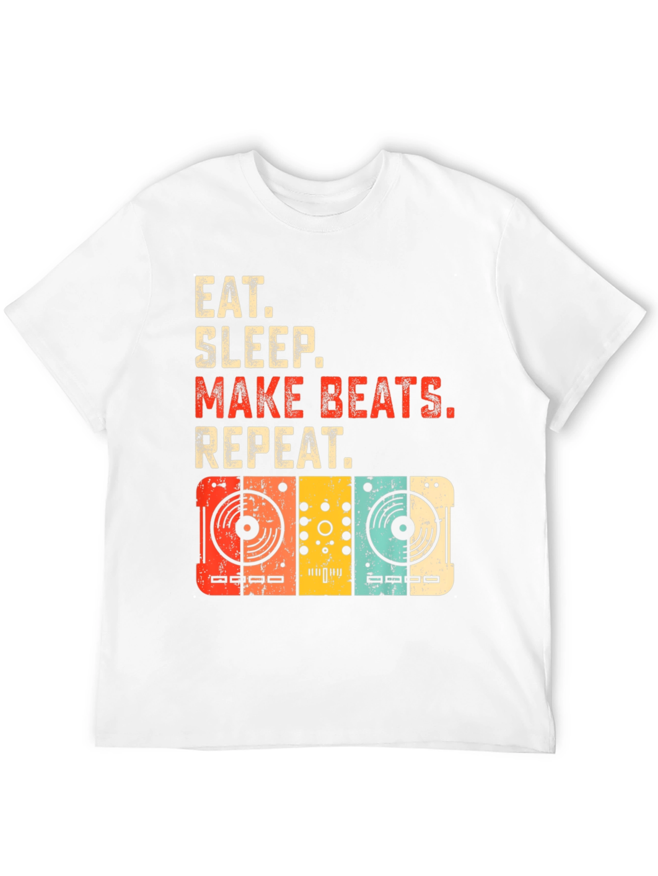 Eat Sleep Make Beats Repeat DJ T-Shirt