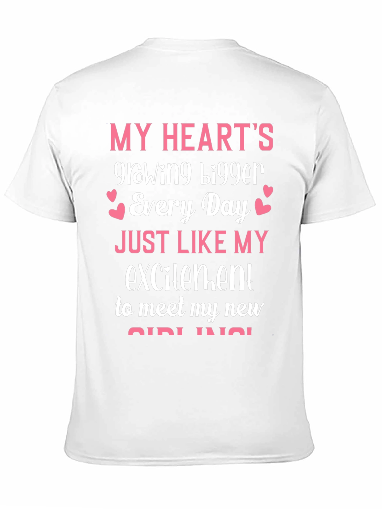 My Hearts Growing Bigger New Grandchild Unisex T-Shirt