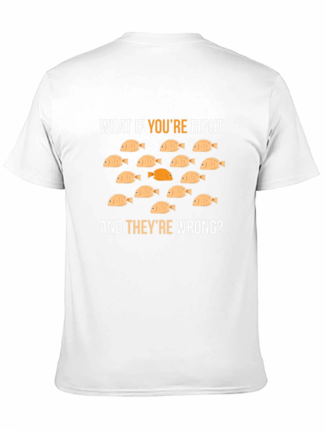 Unique Fish Graphic Tee - Stand Out