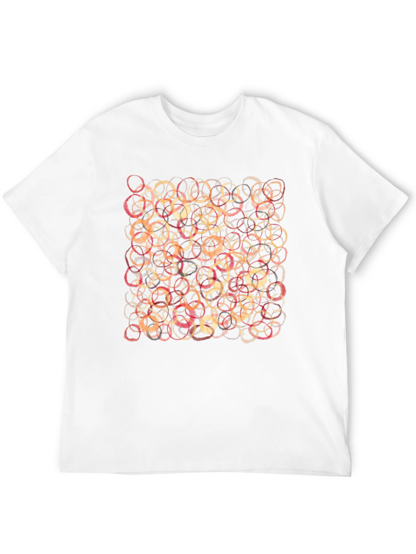 Abstract Rings Graphic T-Shirt