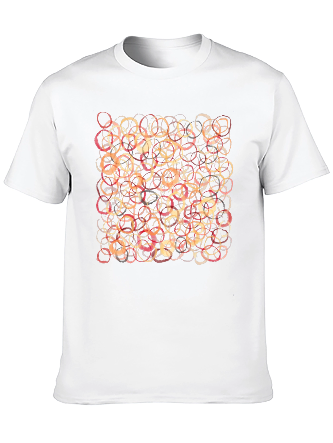 Abstract Rings Graphic T-Shirt
