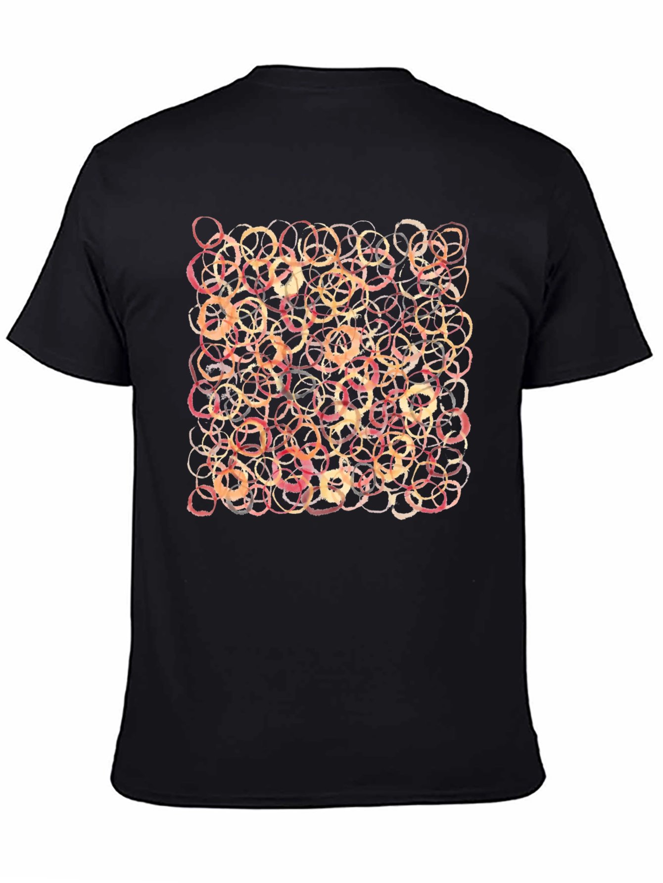 Abstract Rings Graphic T-Shirt