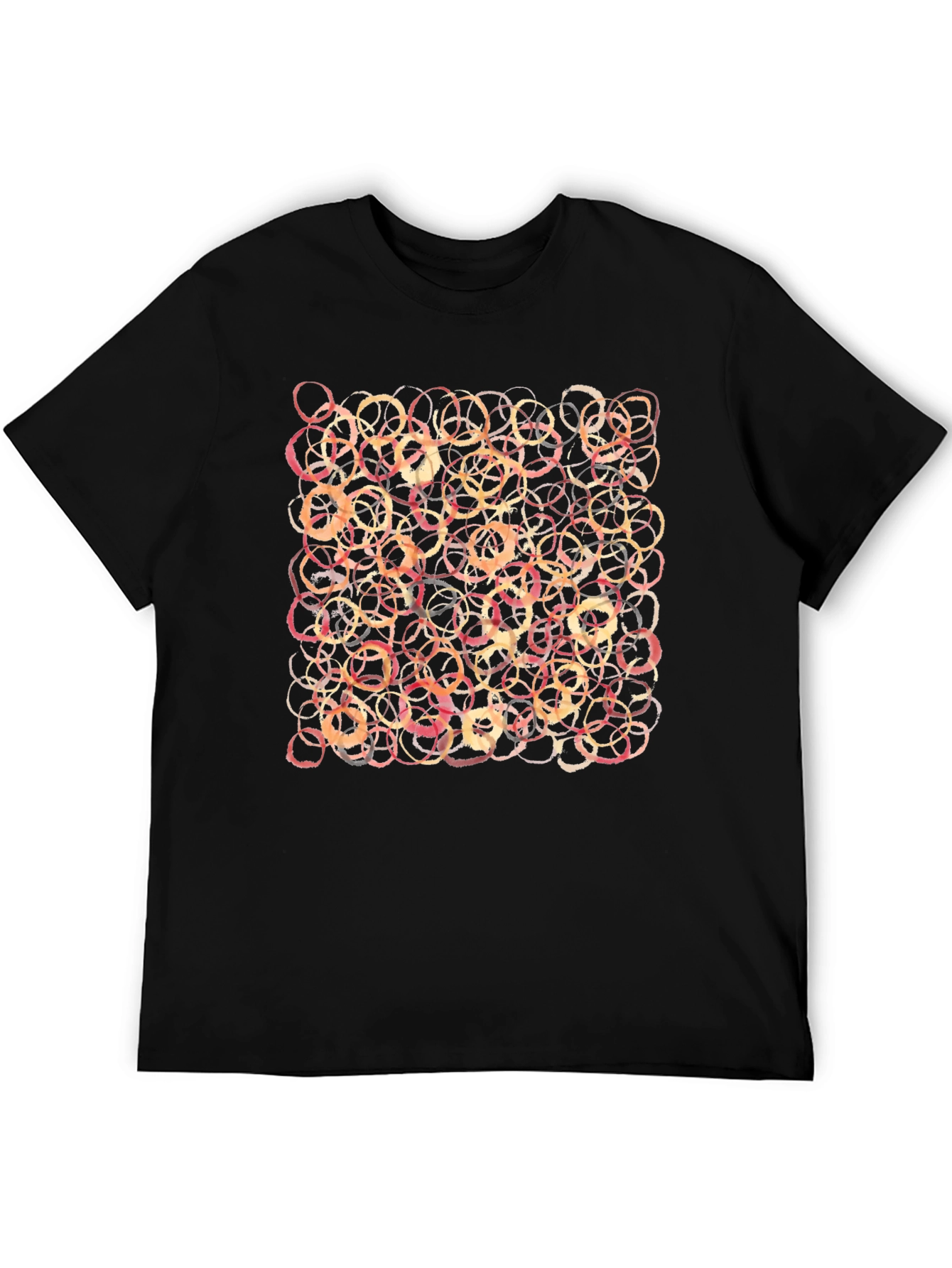 Abstract Rings Graphic T-Shirt