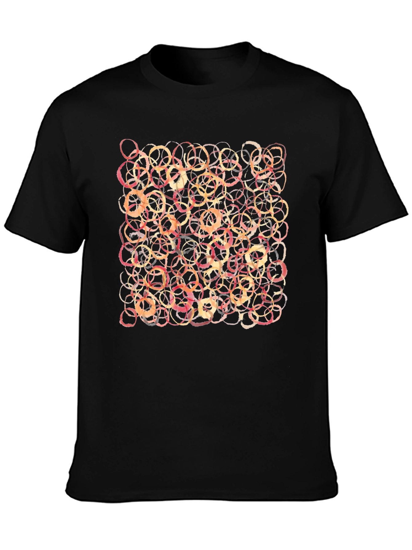 Abstract Rings Graphic T-Shirt