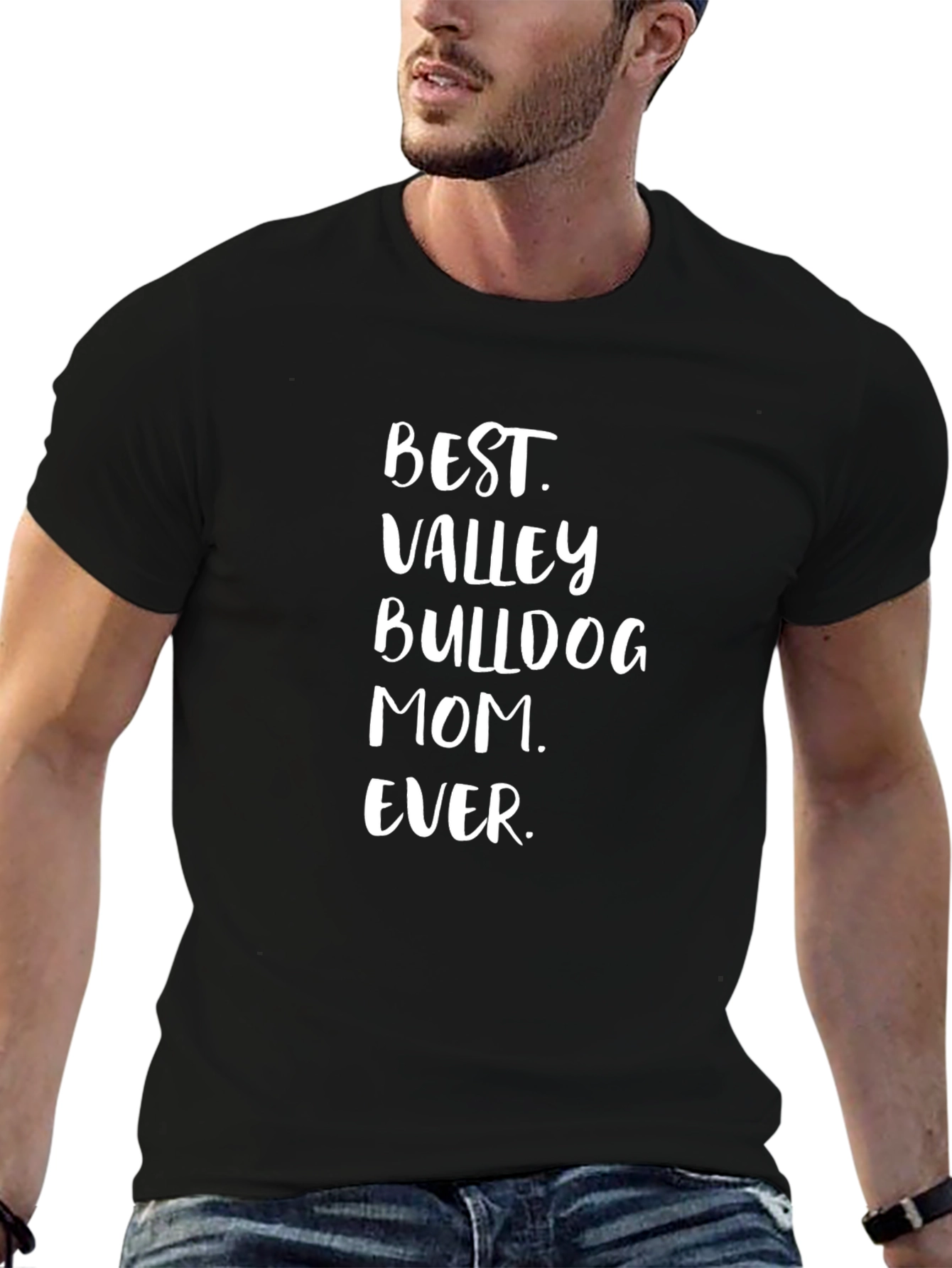Best Valley Bulldog Mom Ever T-Shirt