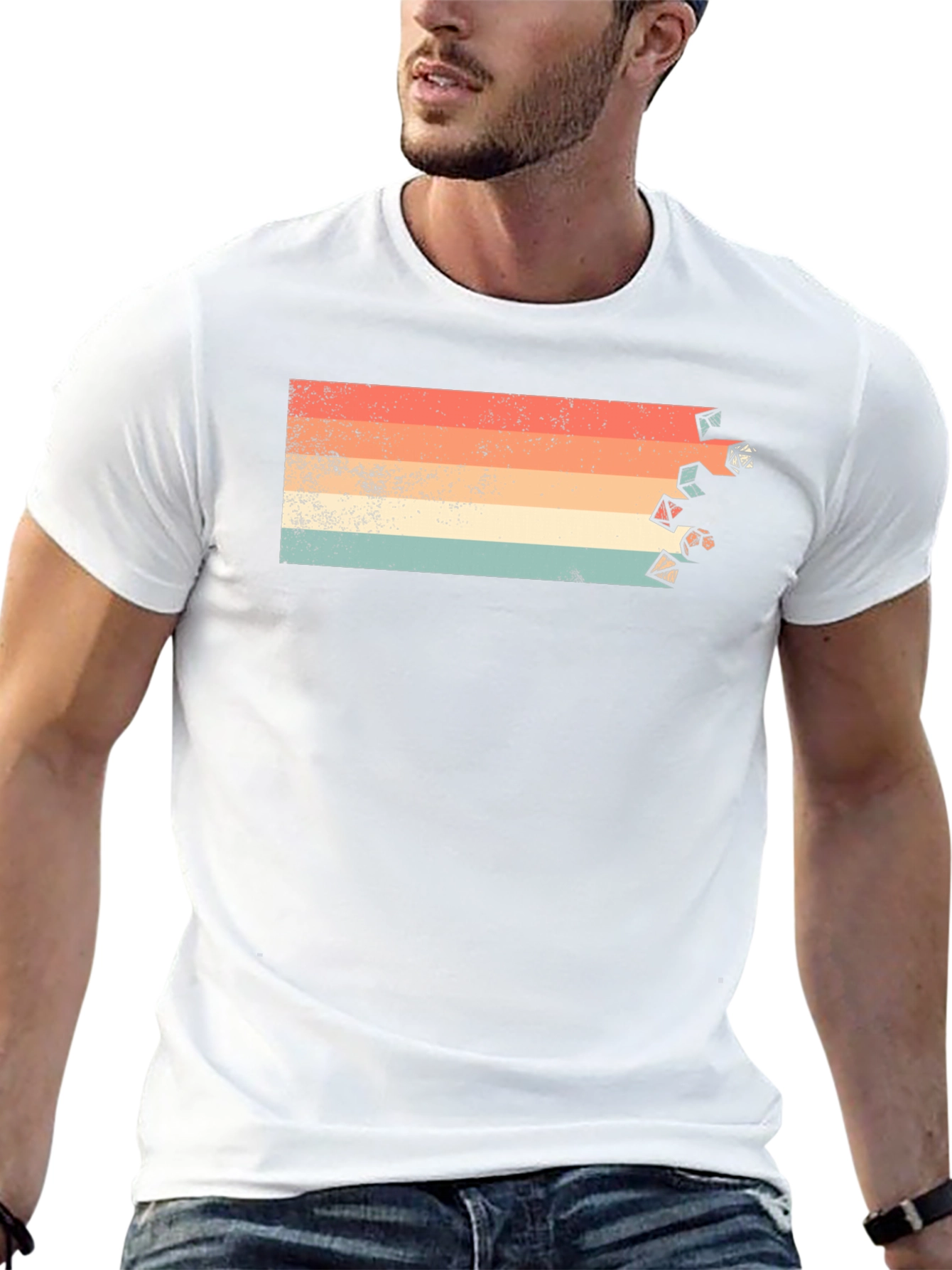 Retro Dice Graphic Tee - Gamer T-Shirt