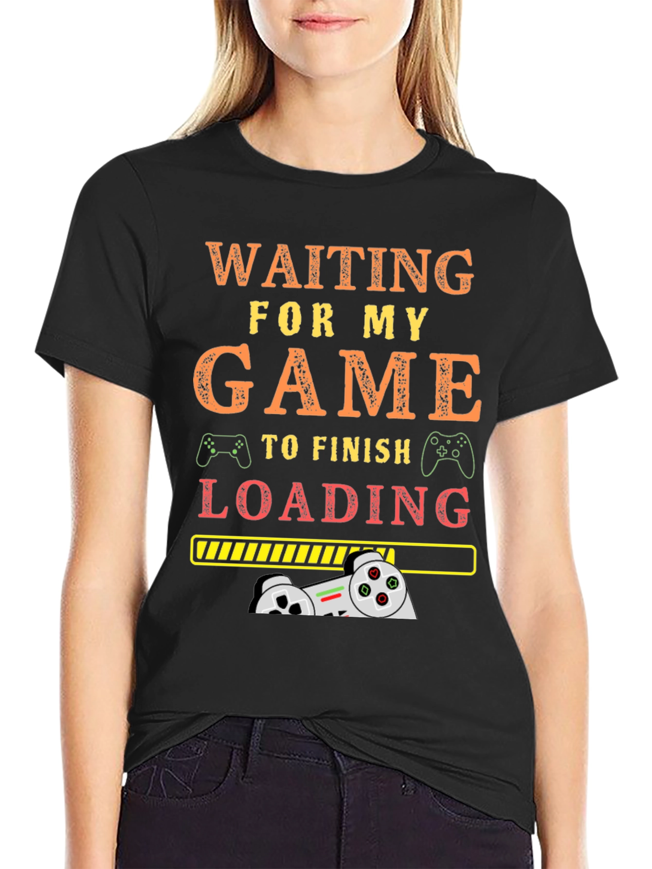 Waiting For My Game Loading T-Shirt
