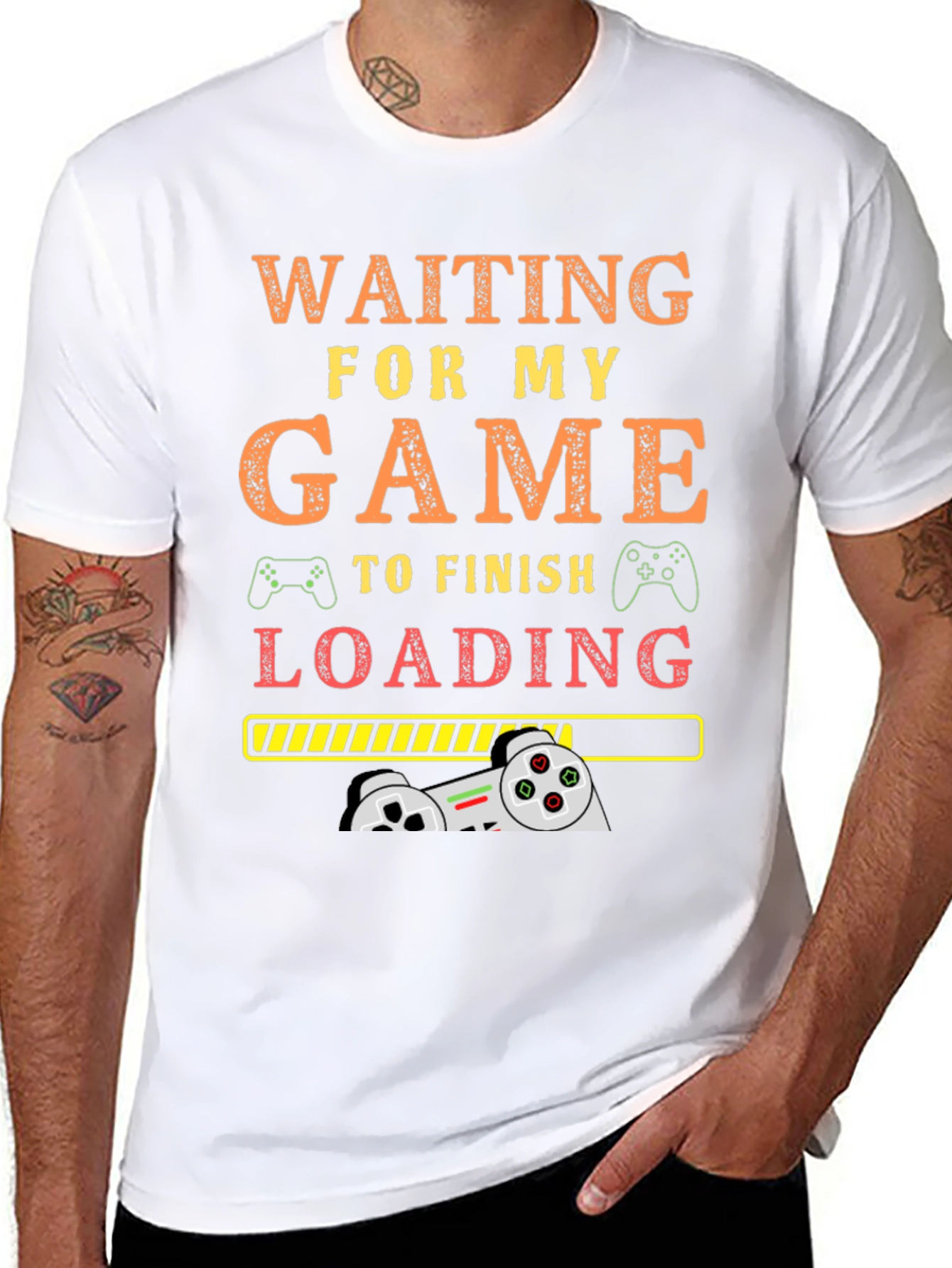 Waiting For My Game Loading T-Shirt