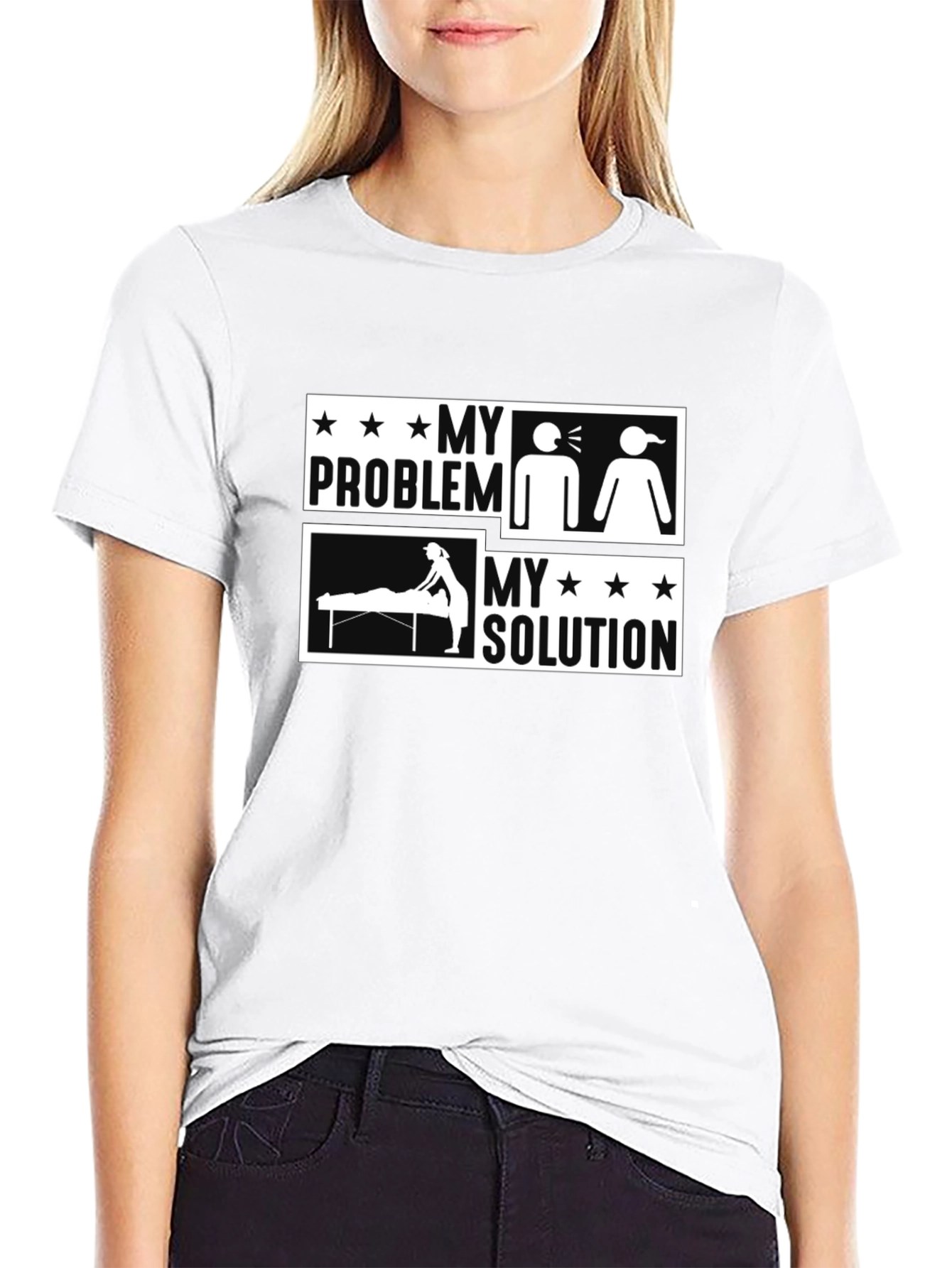 My Problem My Solution Massage Therapist T-Shirt