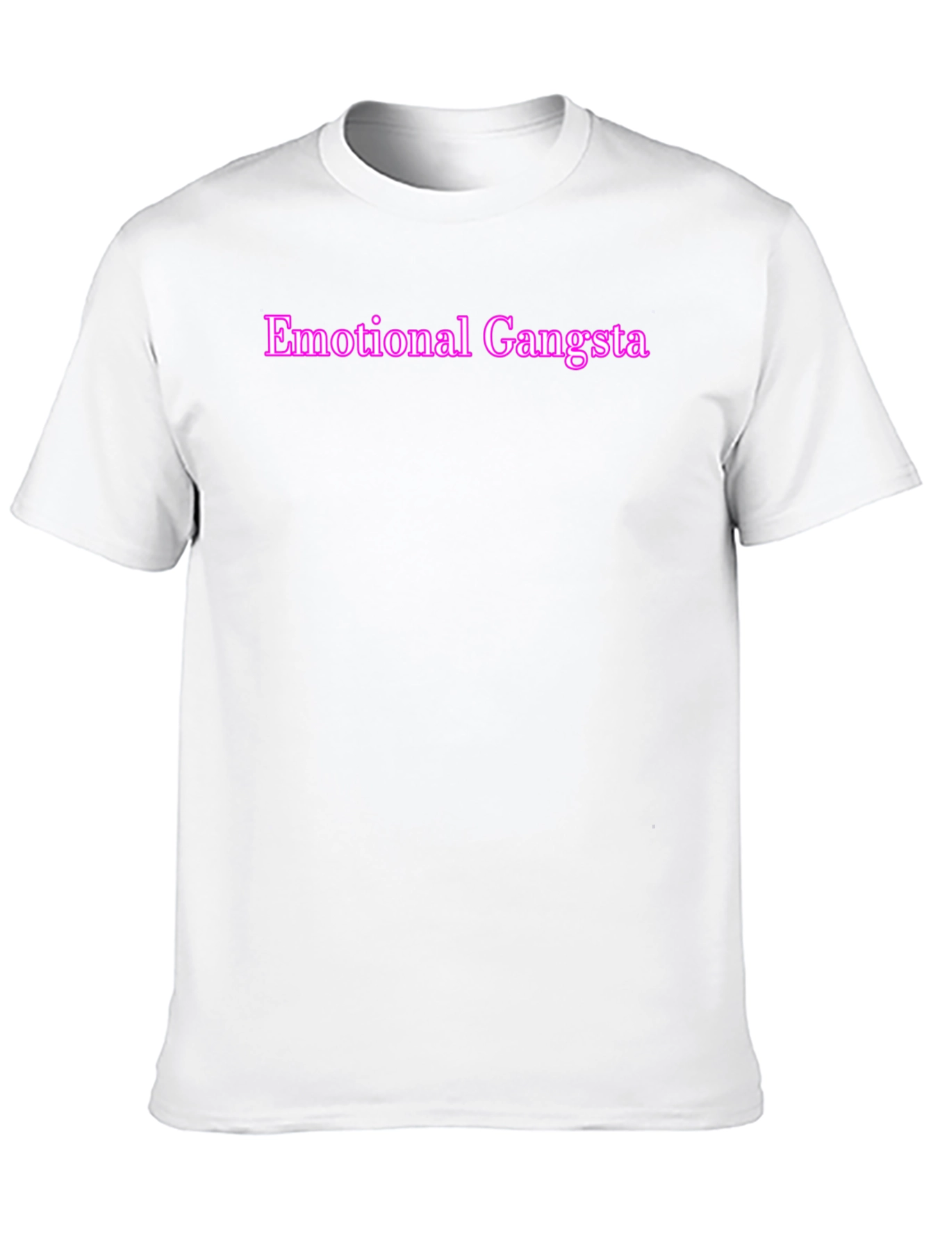 Emotional Gangsta Black Graphic Tee