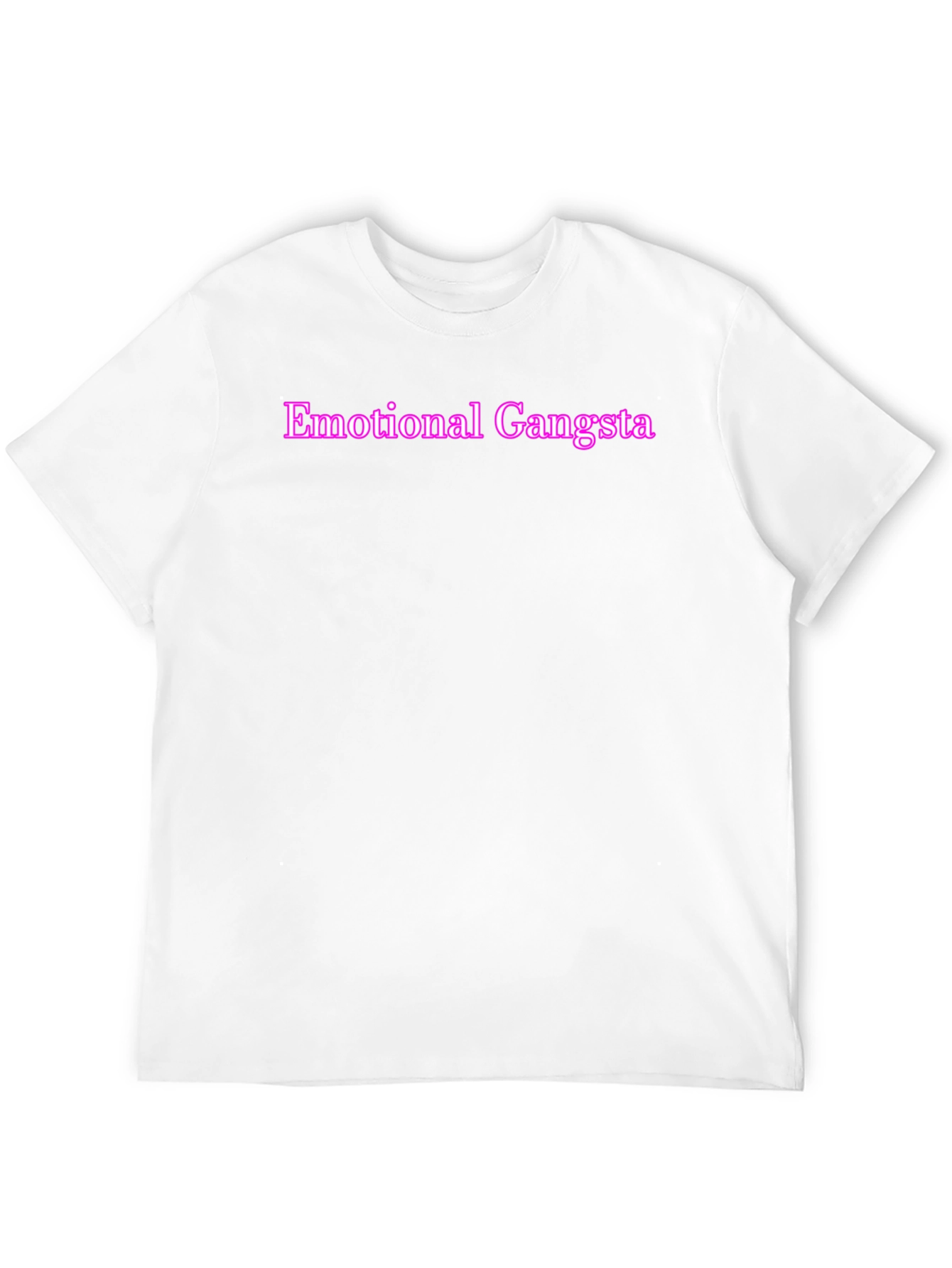 Emotional Gangsta Black Graphic Tee
