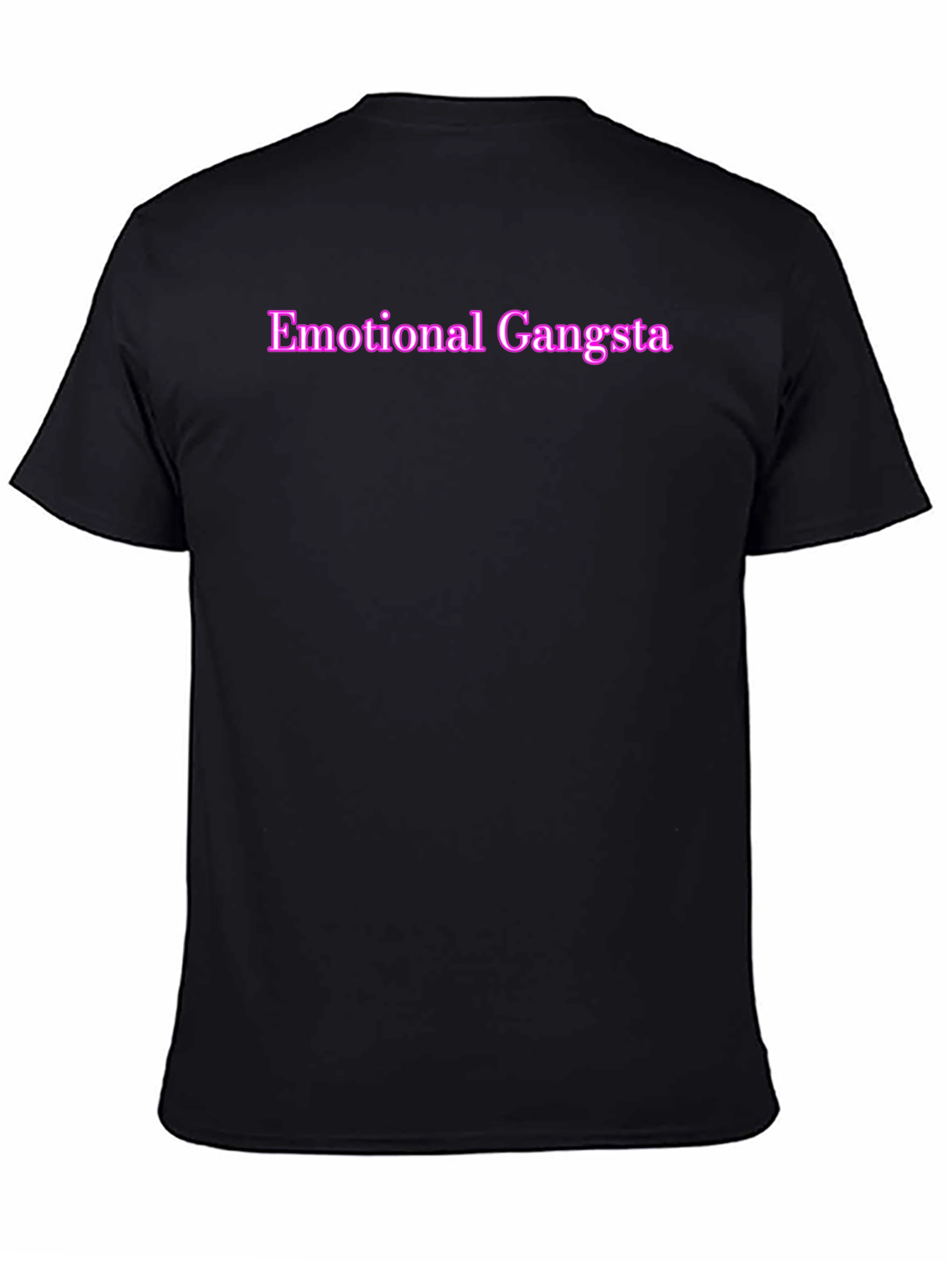 Emotional Gangsta Black Graphic Tee