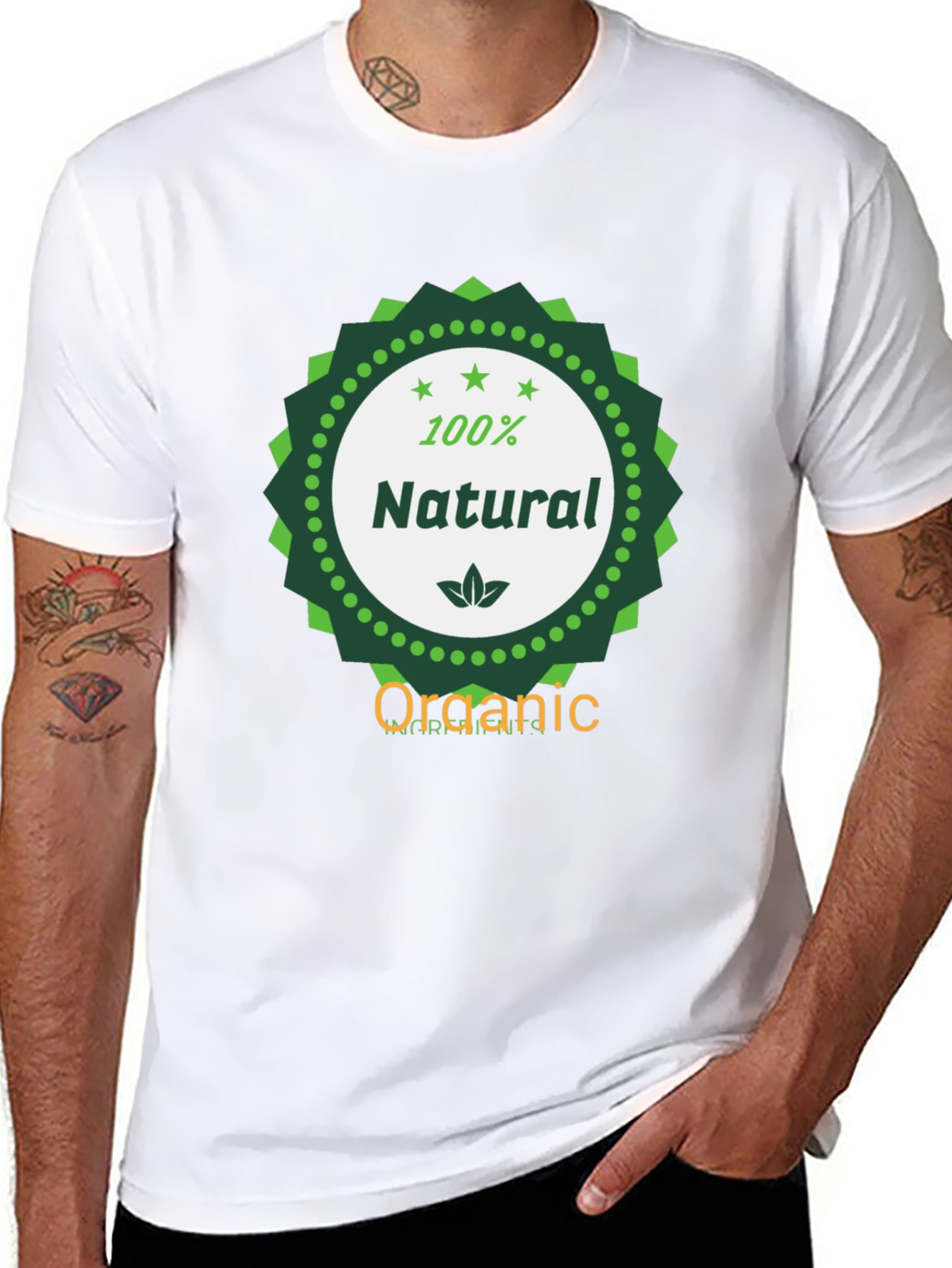 100% Natural Organic T-Shirt