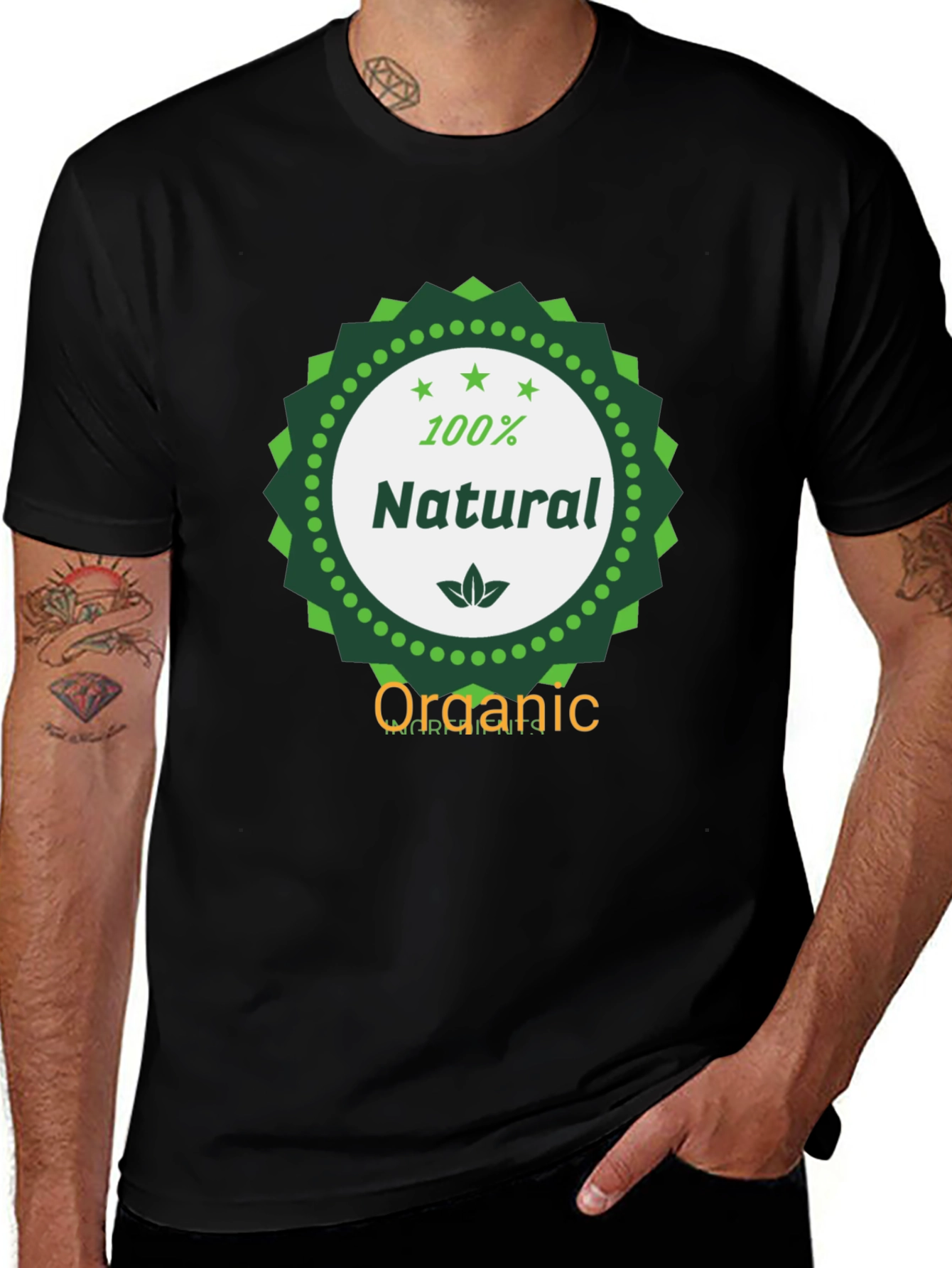 100% Natural Organic T-Shirt