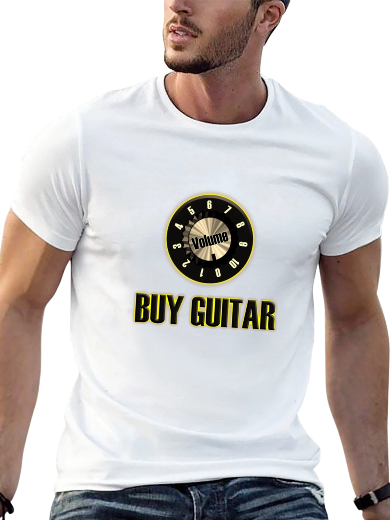 Buy Guitar T-Shirt - Volume Knob Design