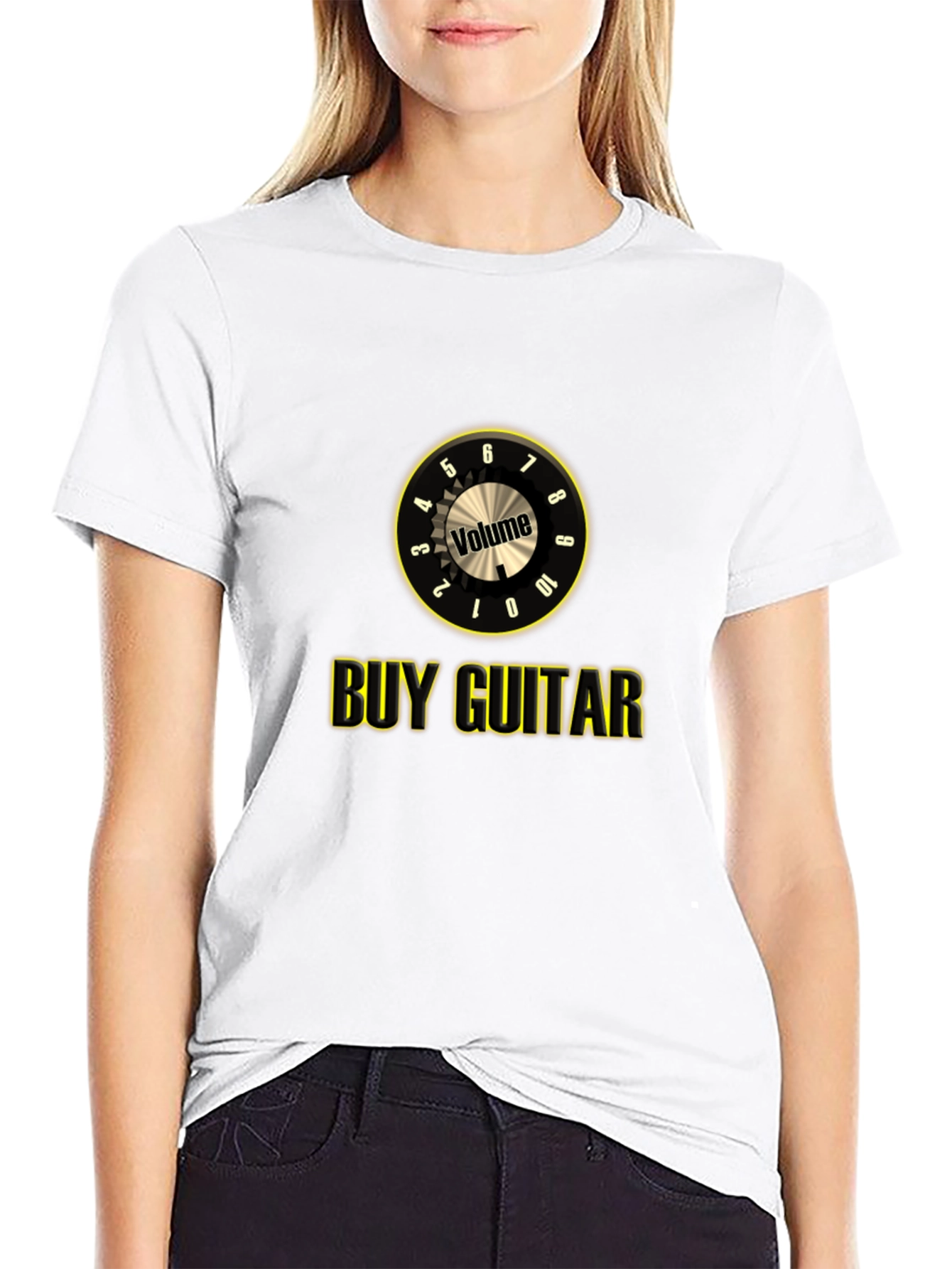 Buy Guitar T-Shirt - Volume Knob Design