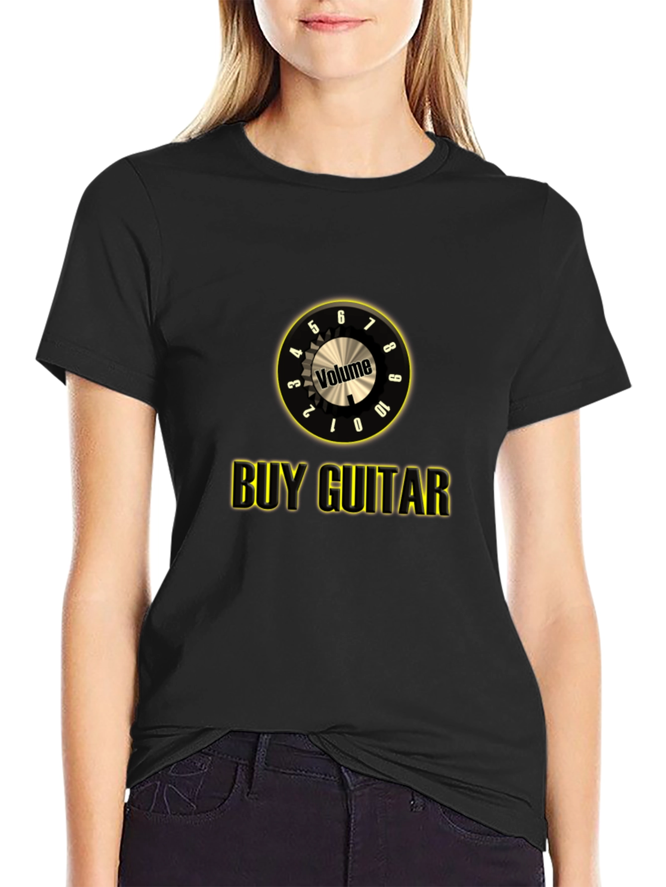 Buy Guitar T-Shirt - Volume Knob Design