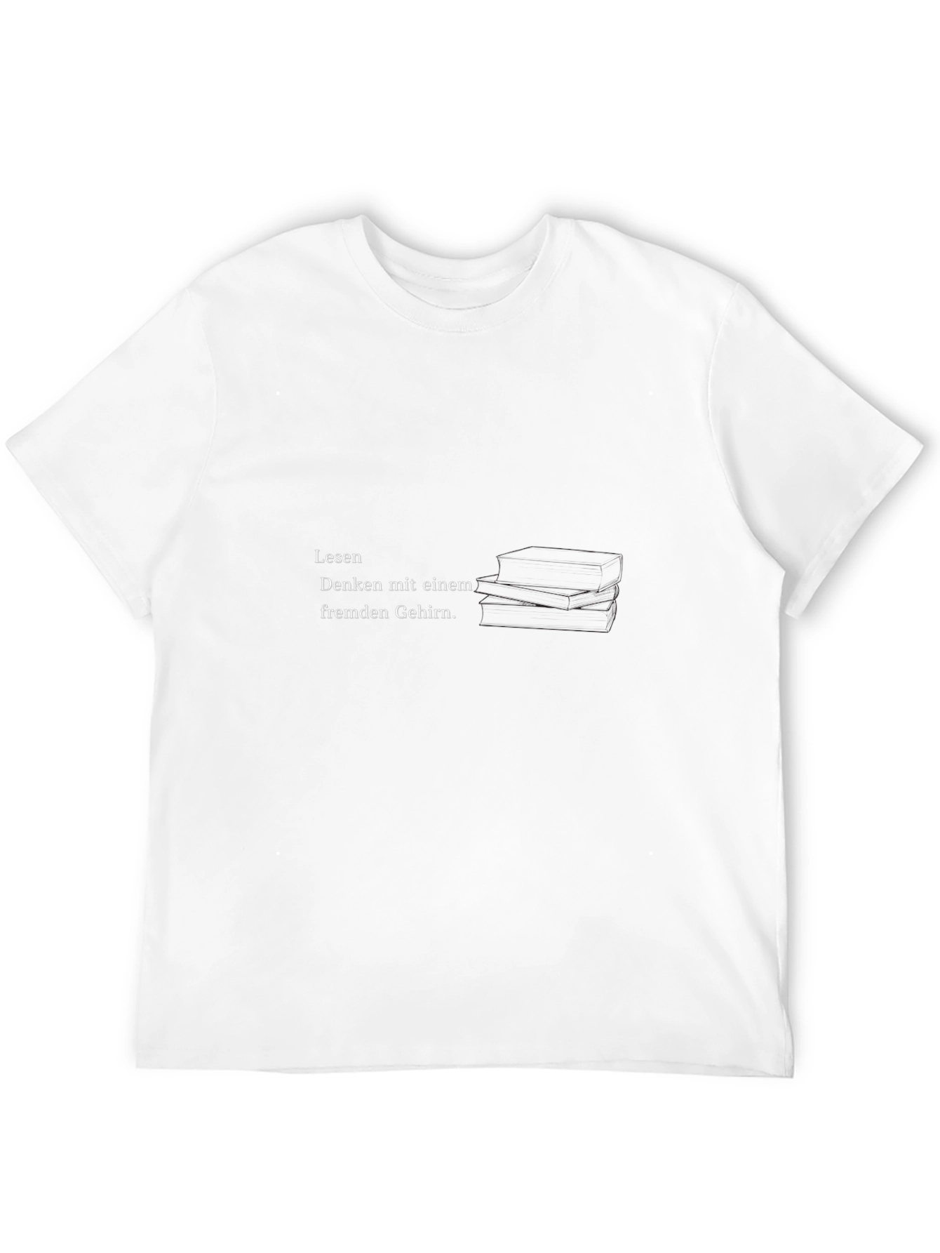 Lesen Black T-Shirt: Reading with Anothers Mind