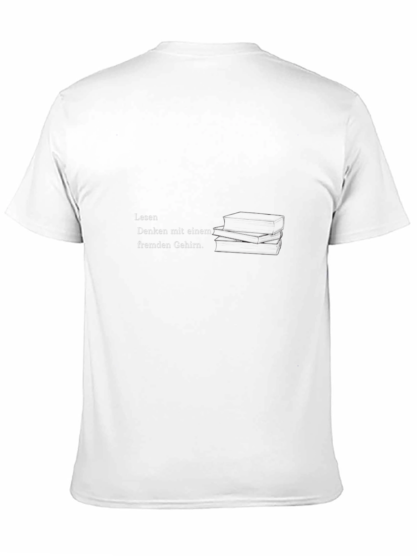 Lesen Black T-Shirt: Reading with Anothers Mind