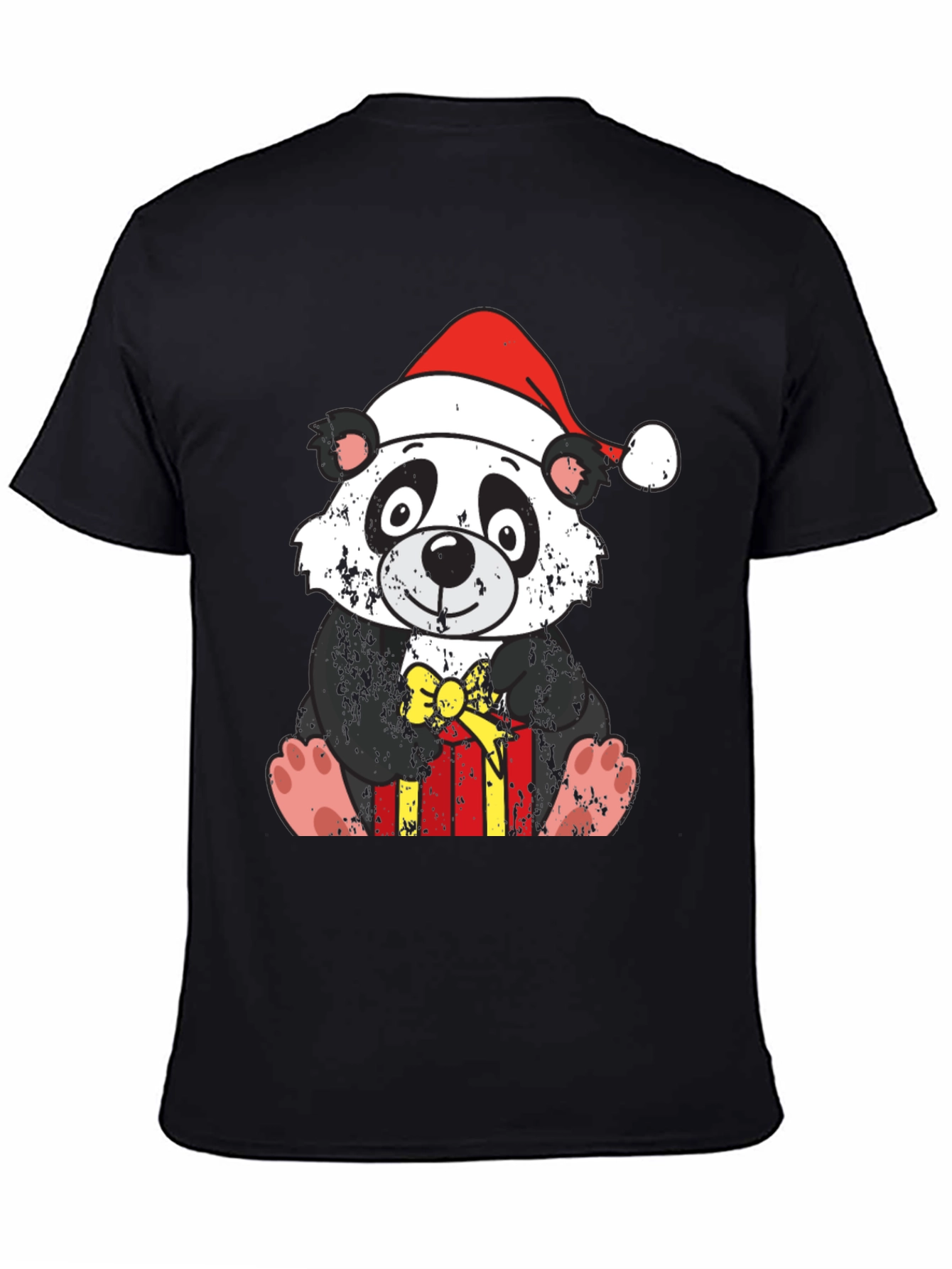 Festive Panda Christmas T-Shirt