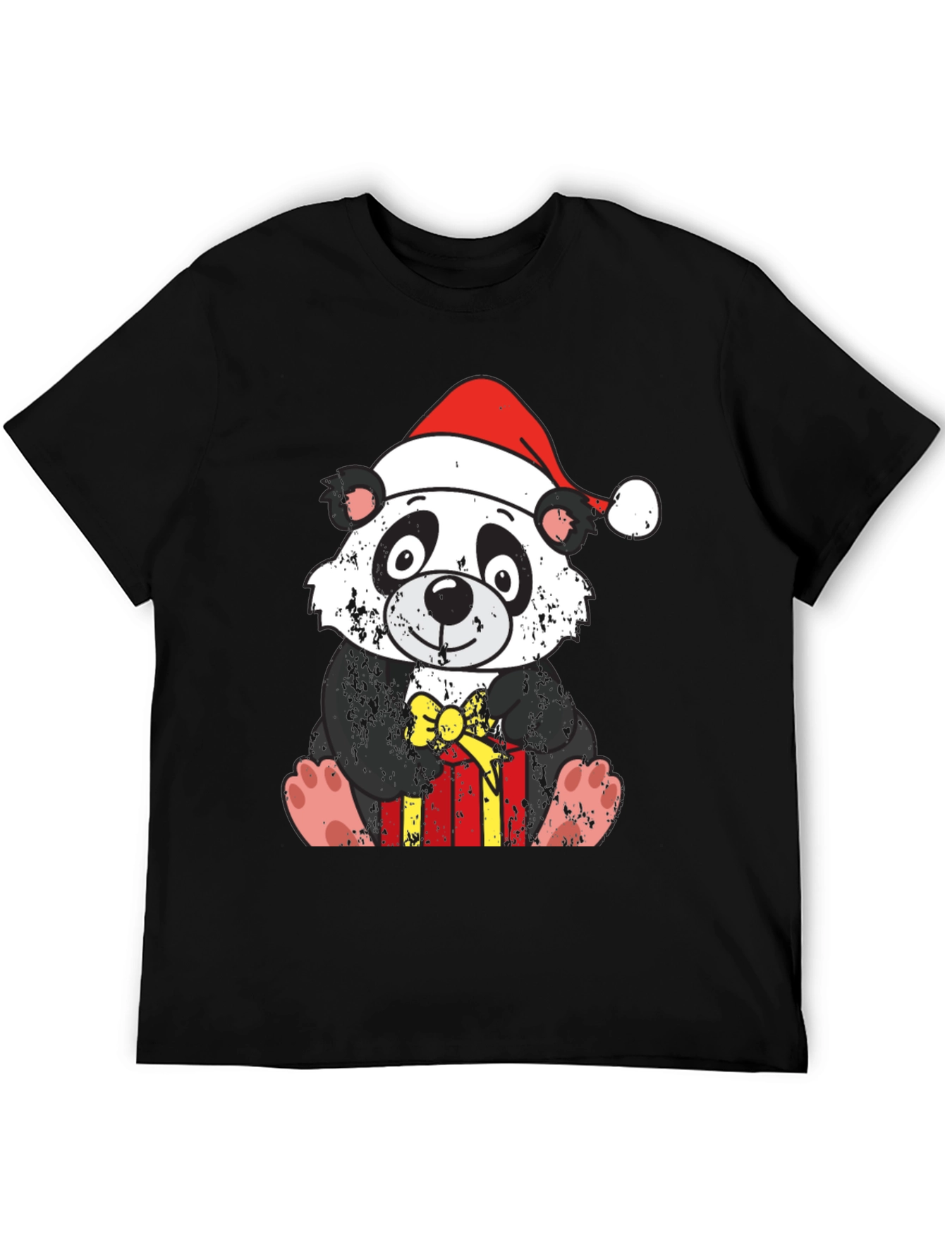 Festive Panda Christmas T-Shirt