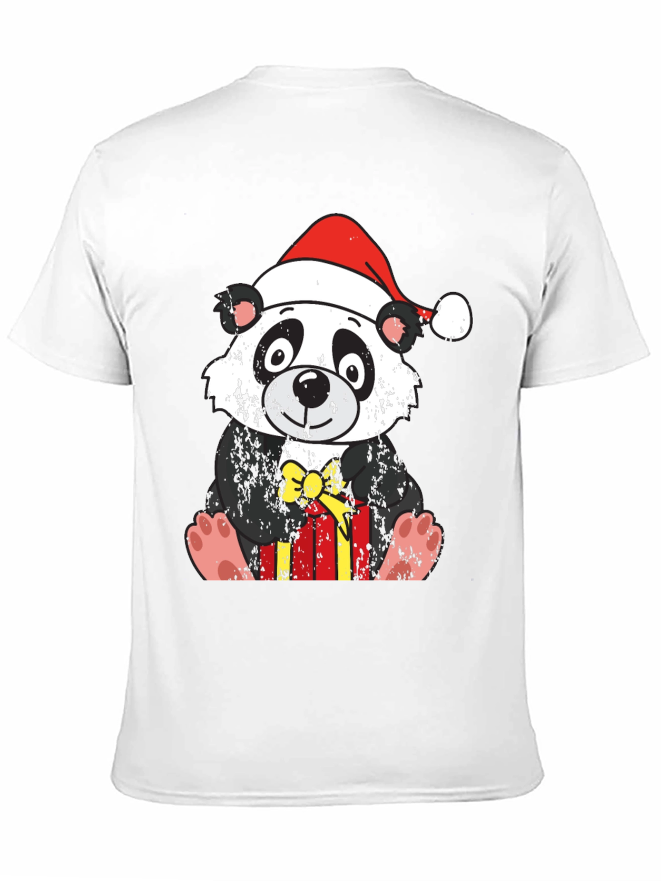 Festive Panda Christmas T-Shirt