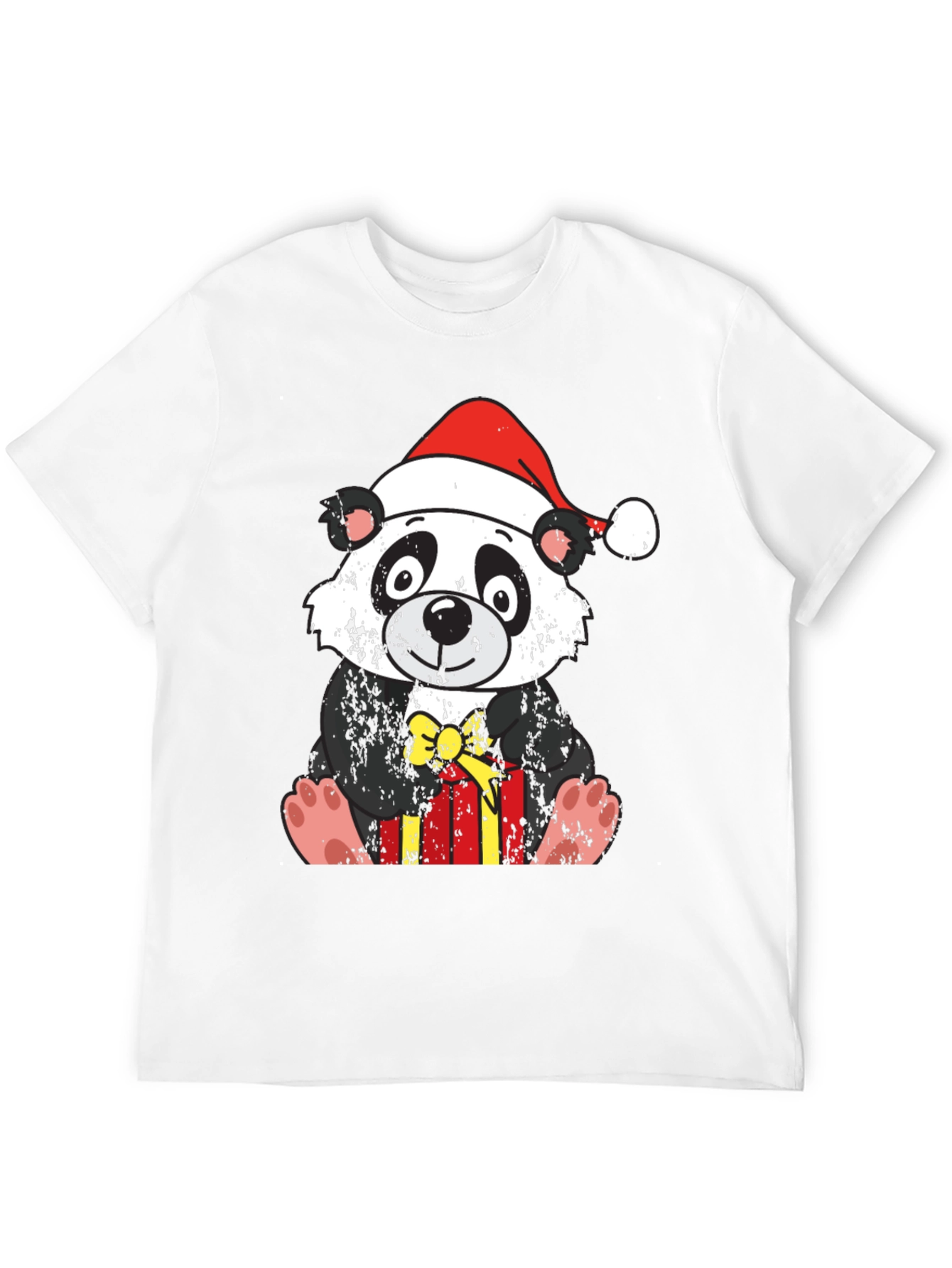 Festive Panda Christmas T-Shirt