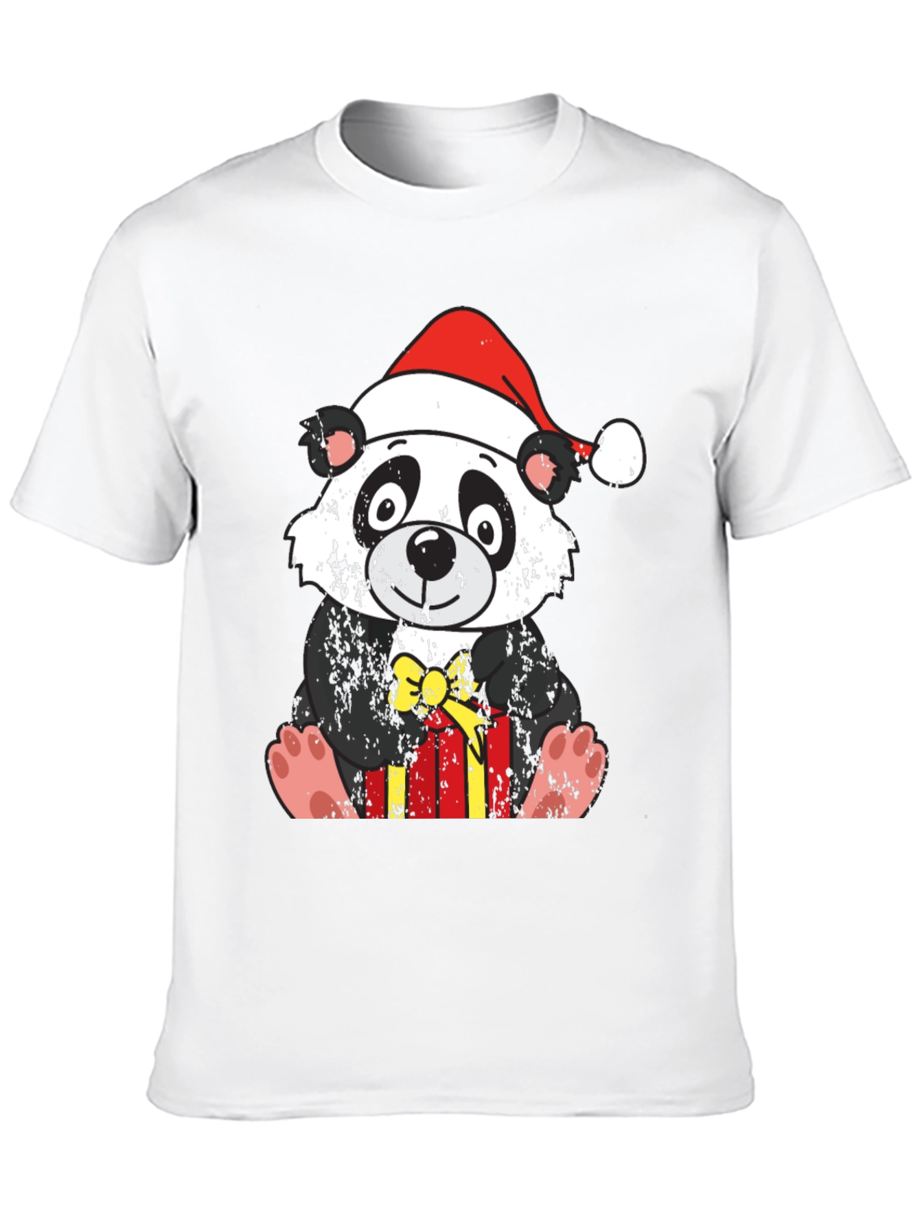 Festive Panda Christmas T-Shirt