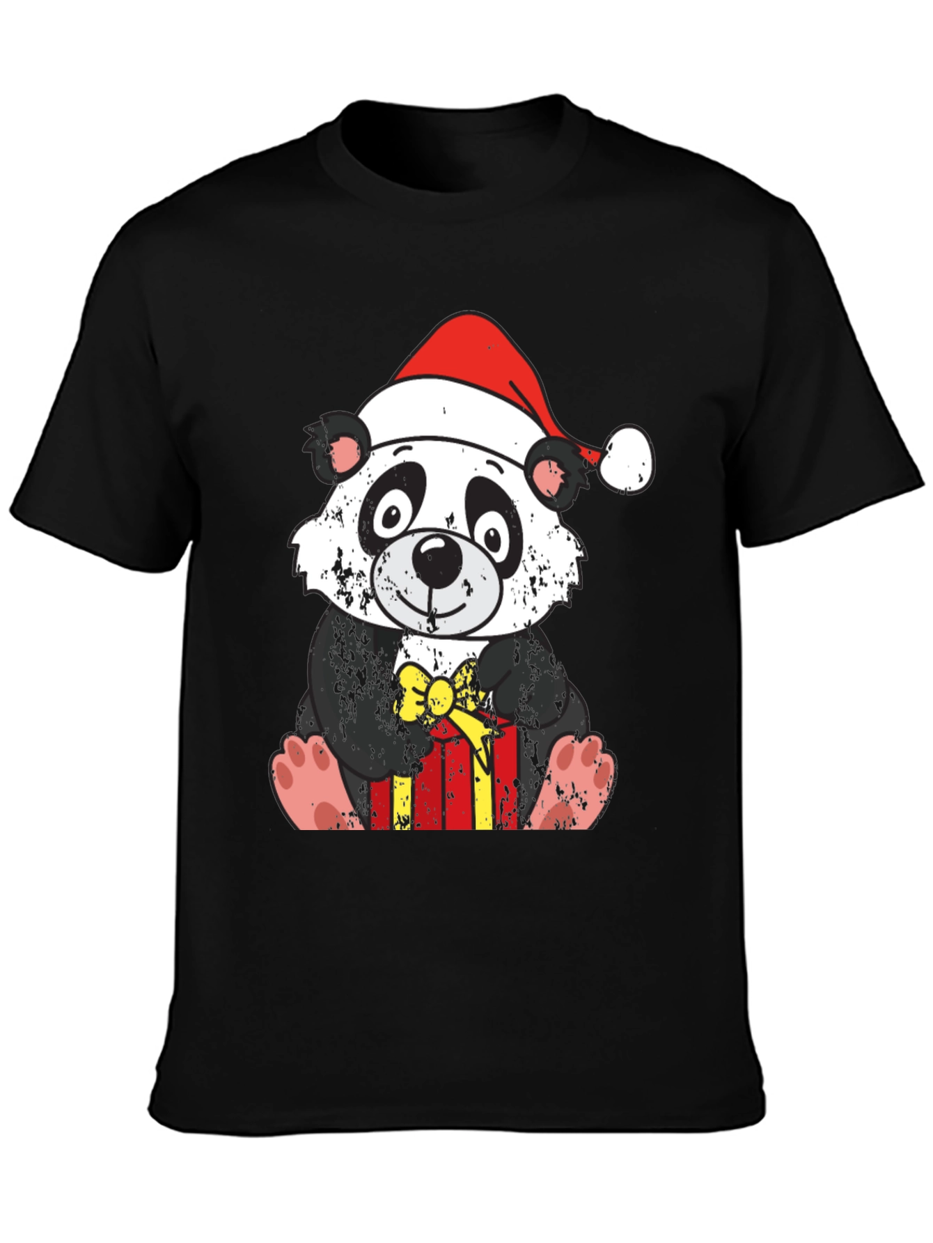 Festive Panda Christmas T-Shirt