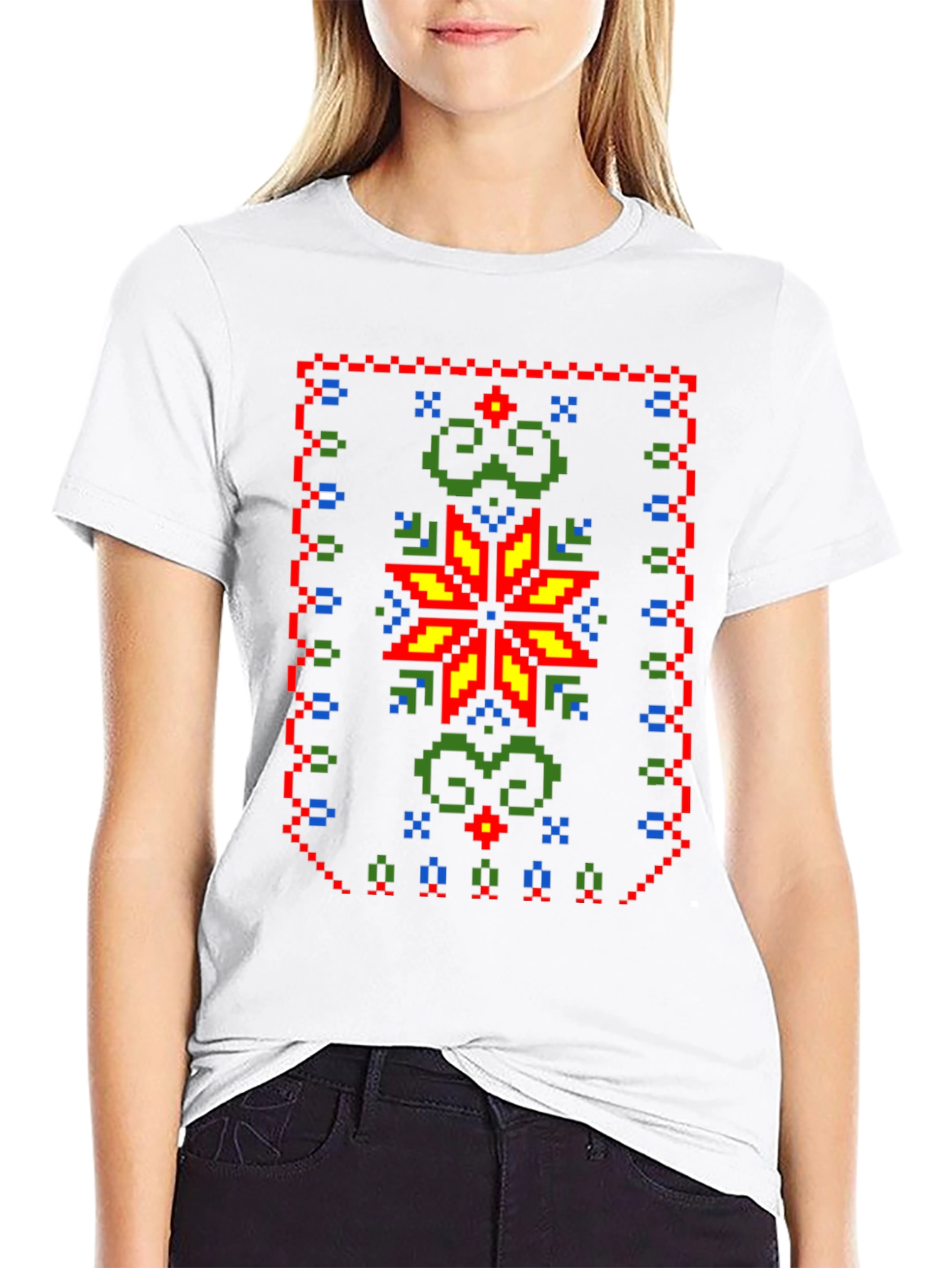 Pixel Art Christmas T-Shirt