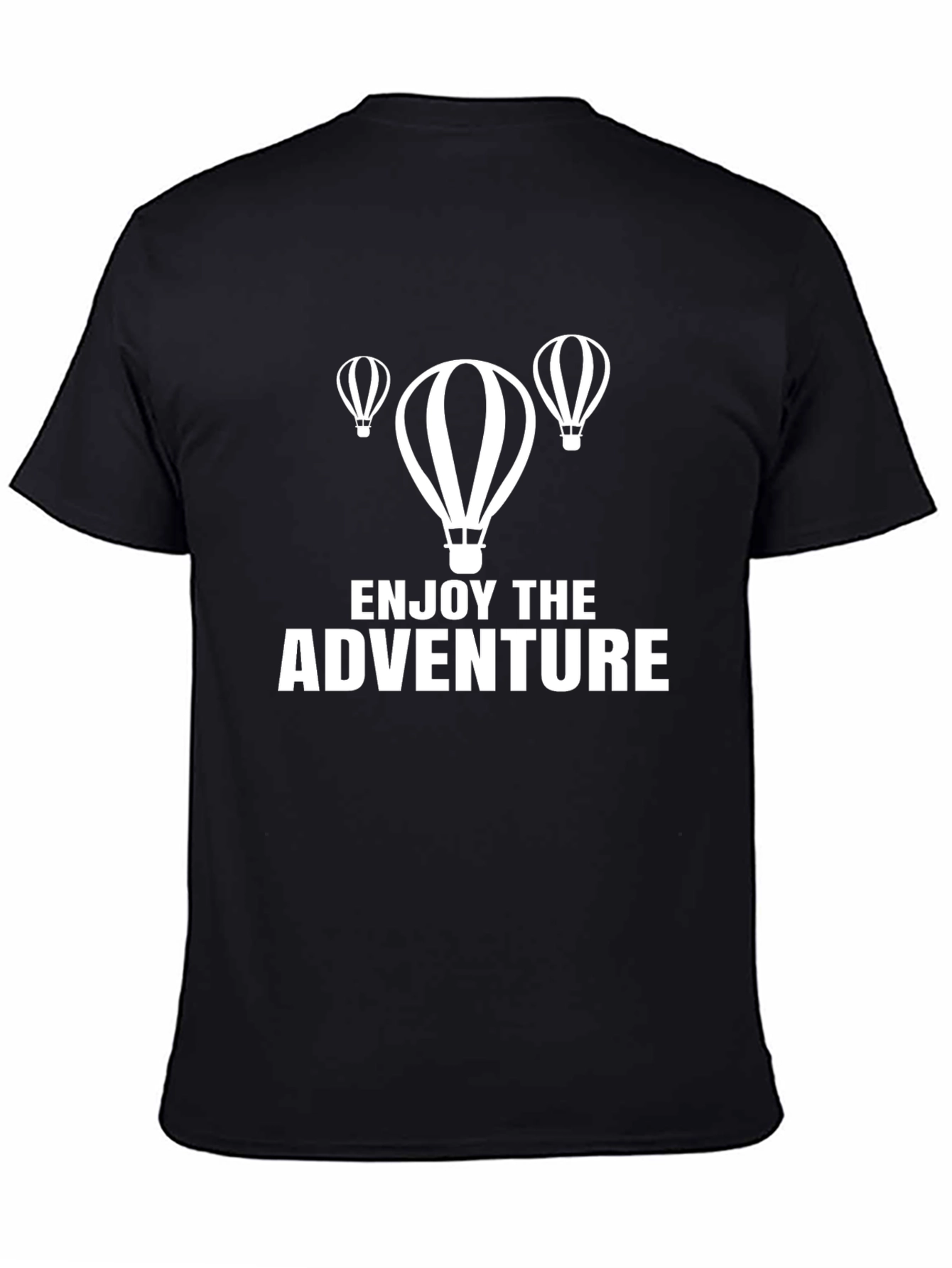 Enjoy The Adventure Black T-Shirt