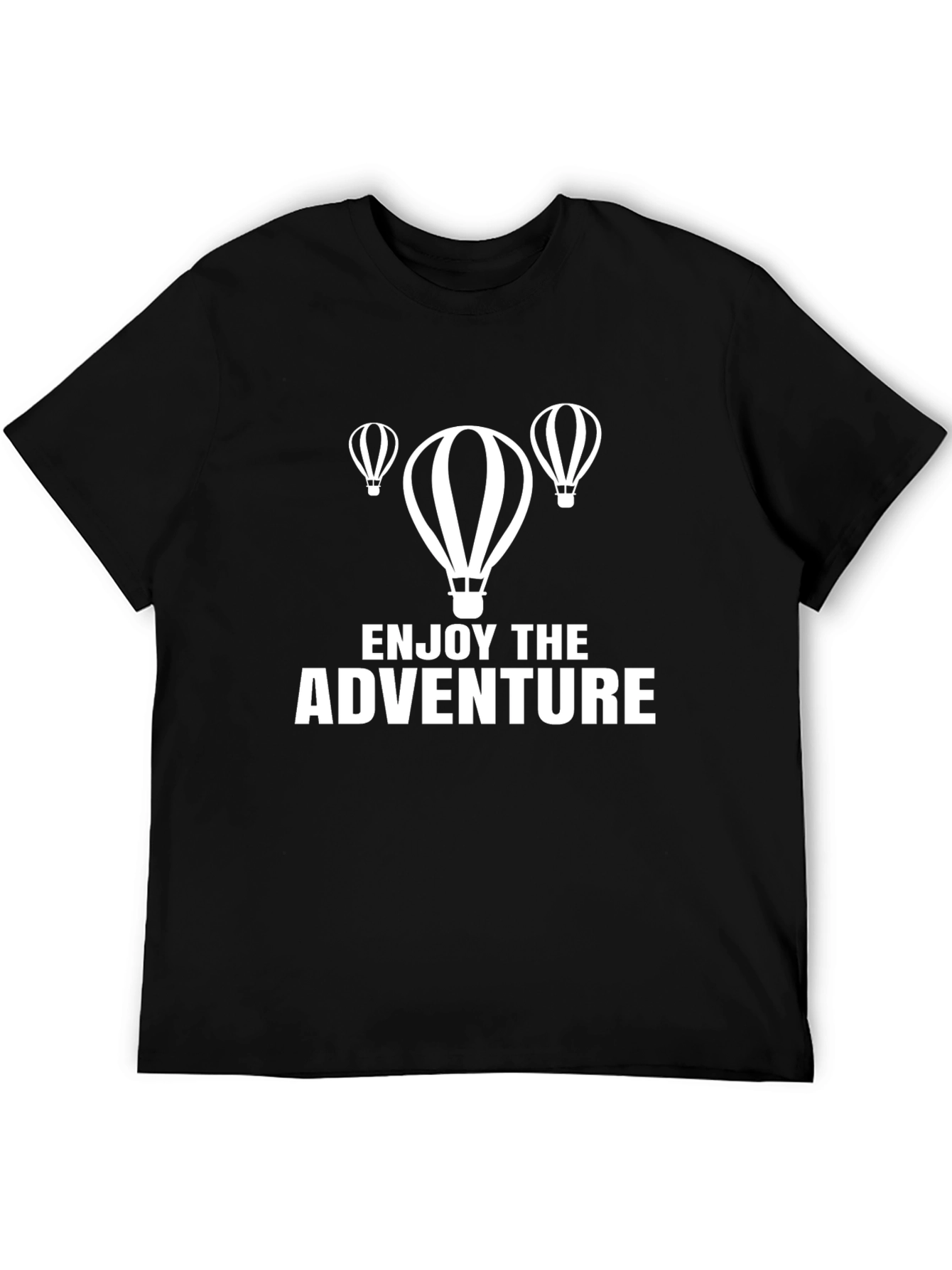Enjoy The Adventure Black T-Shirt